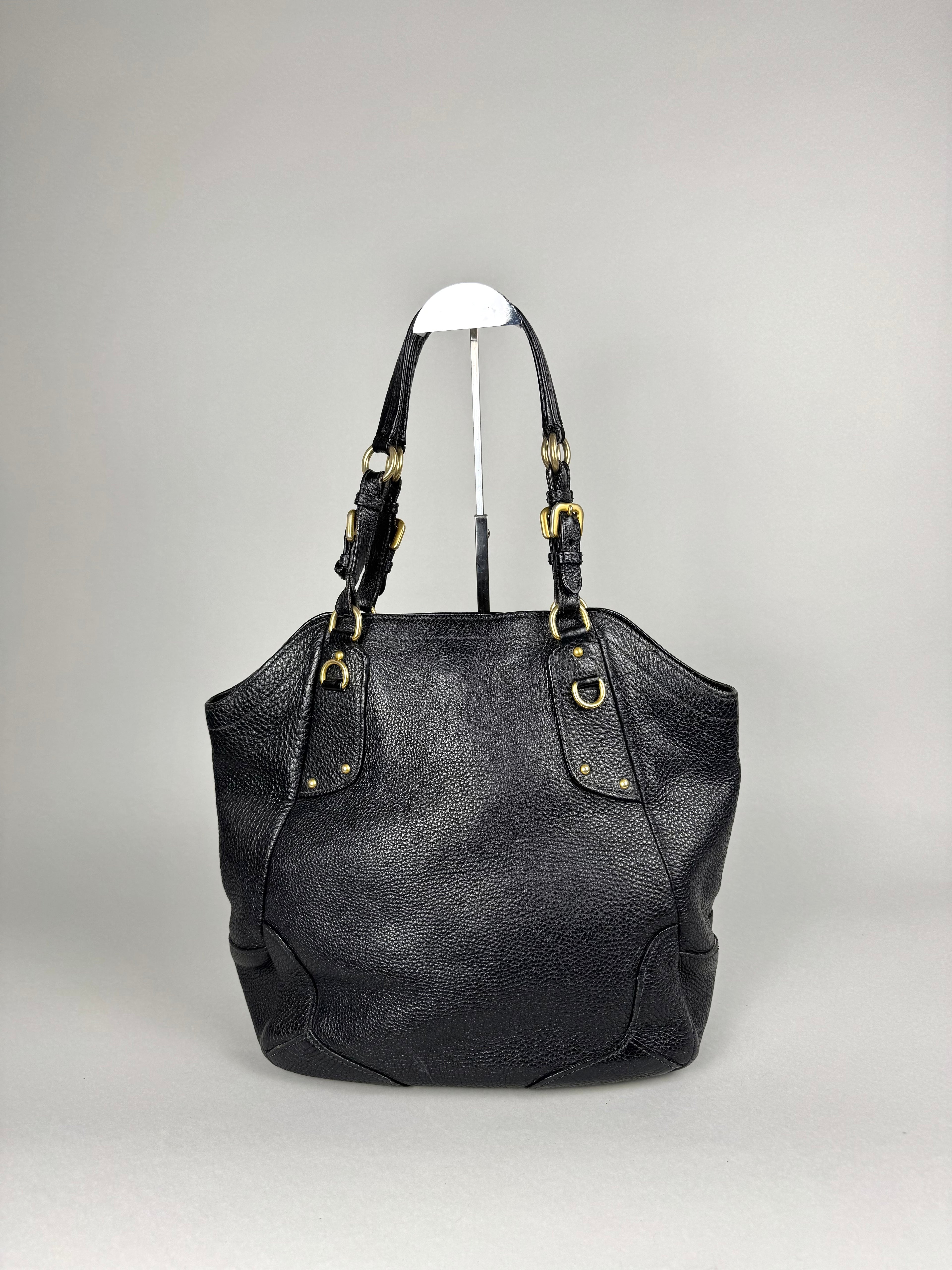 Prada Vitello Daino Leather Black