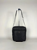 Prada Tessuto Messenger Crossbody Nylon Bag