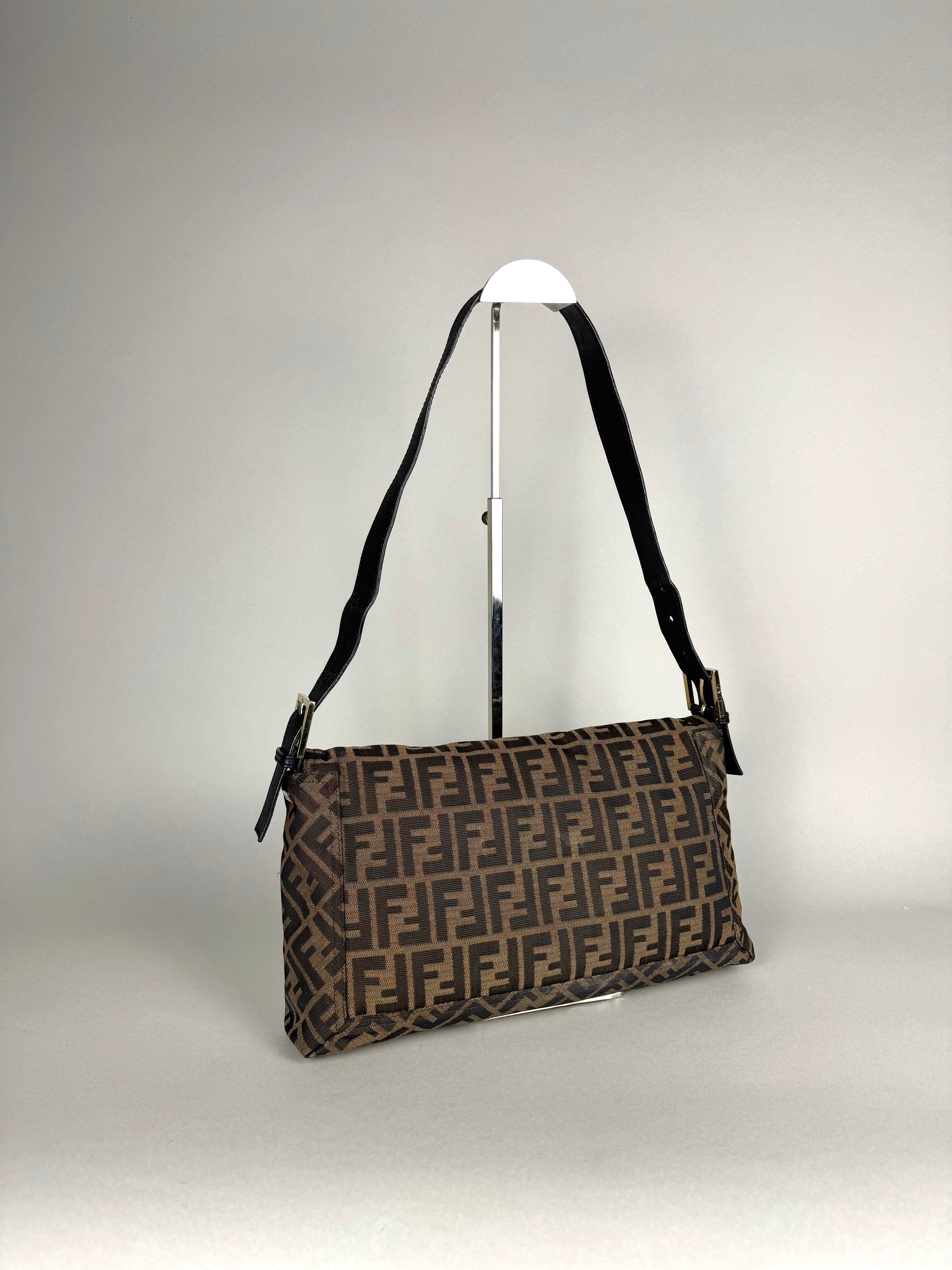 Fendi Maxi Monogram Zucca Baguette