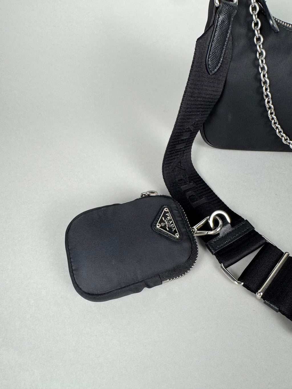 Prada Black Nylon Re-Edition 2005