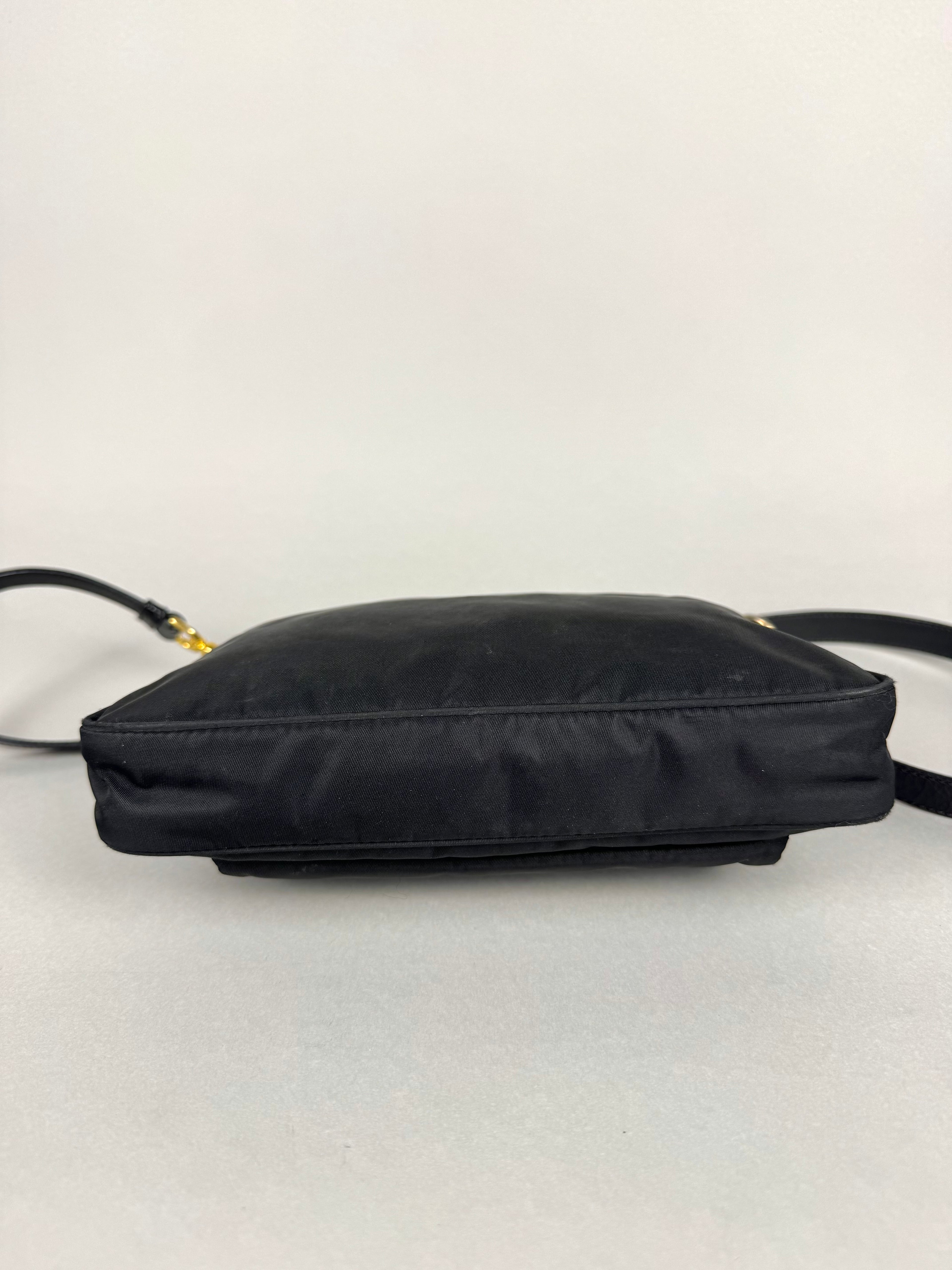 Prada Black Nylon Crossbody
