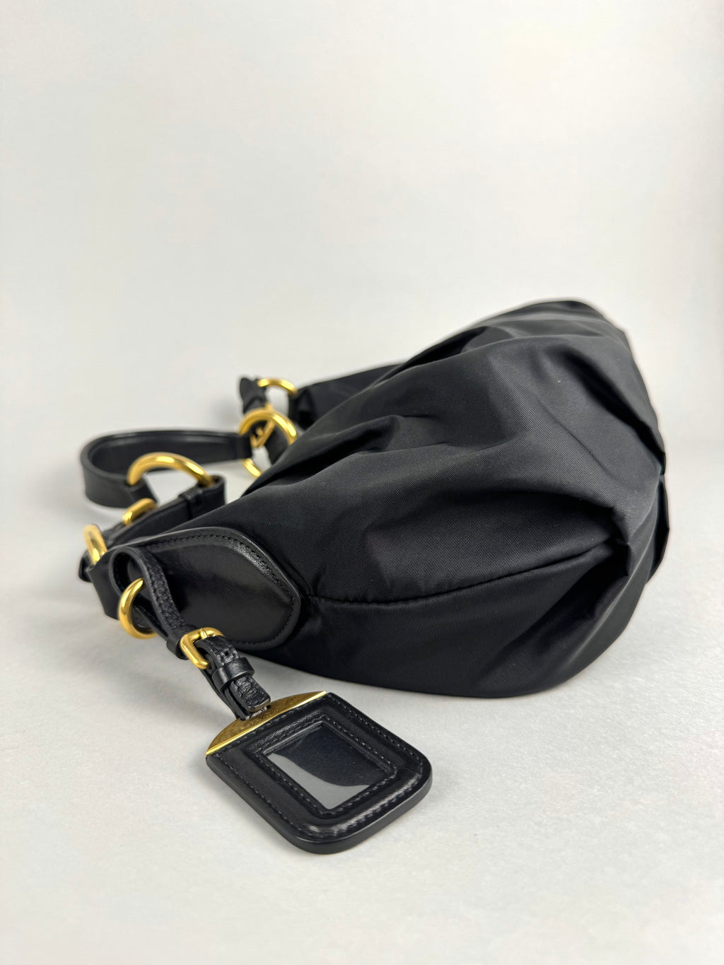 Prada Nylon and Leather Shoulder