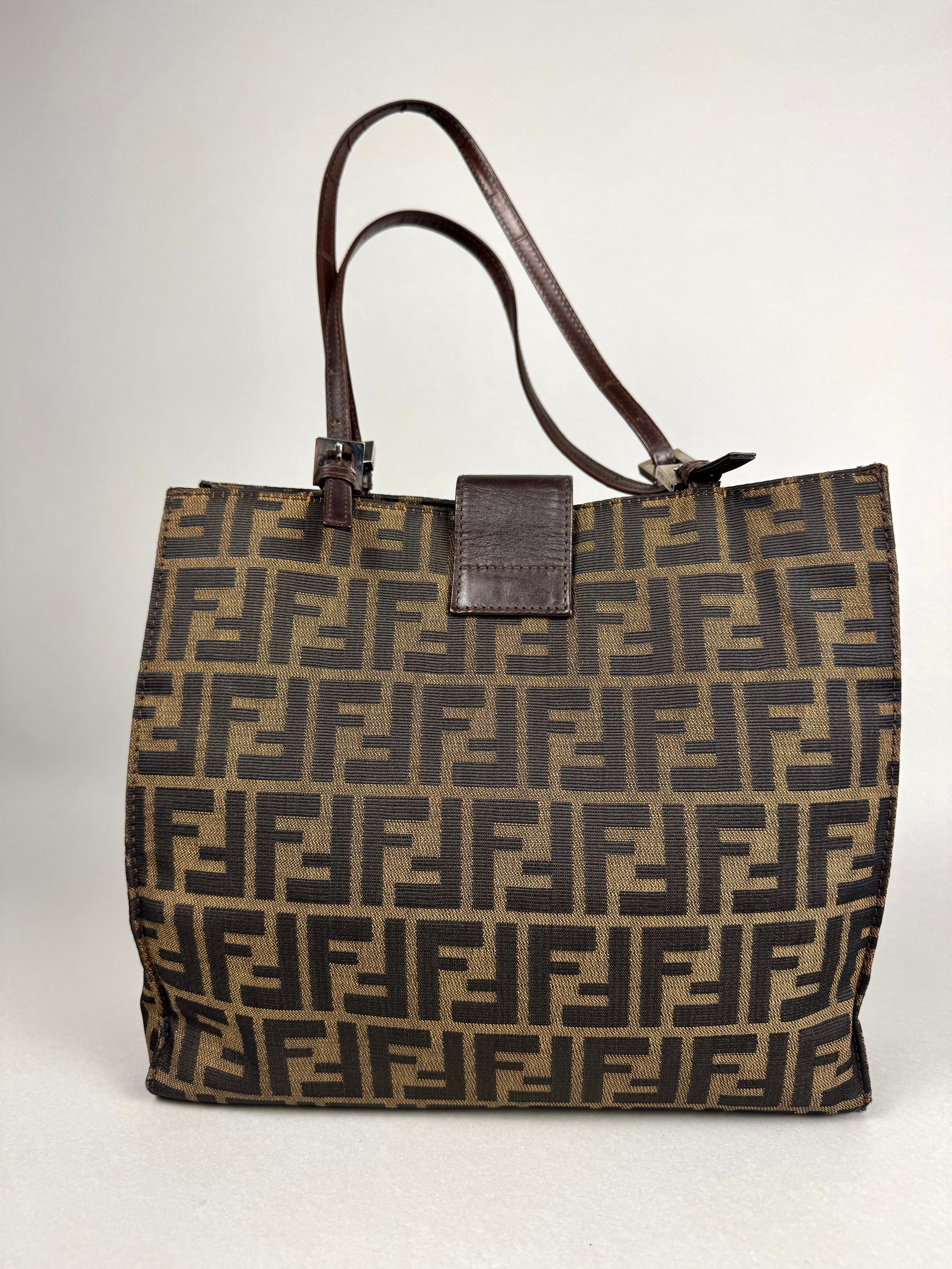 Fendi Monogram Zucca Tote