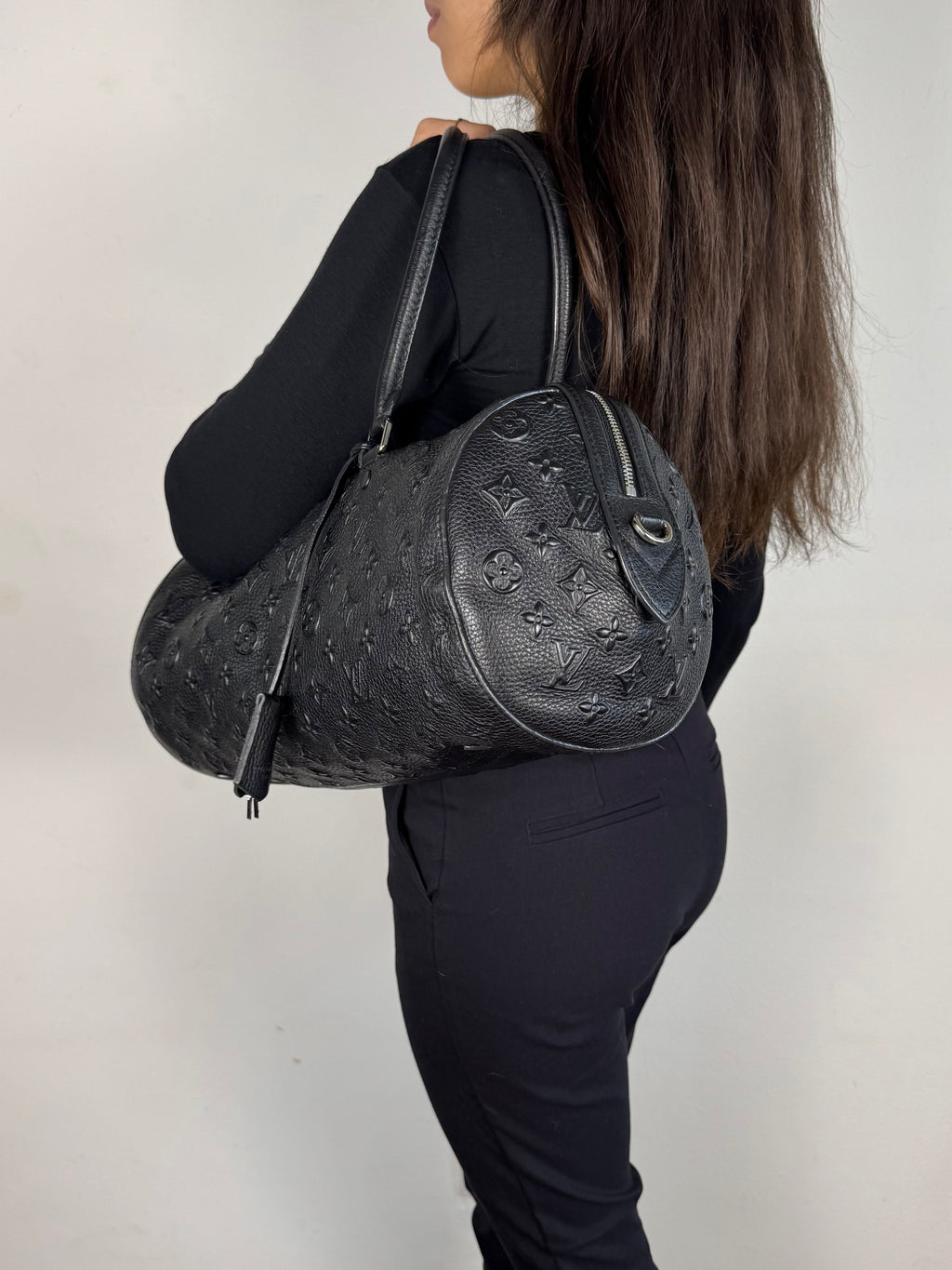 Louis Vuitton Black Monogram Revelation Neo Papillon GM