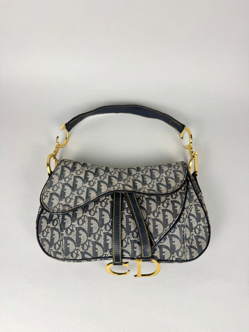Christian Dior Double Saddle Monogram Oblique