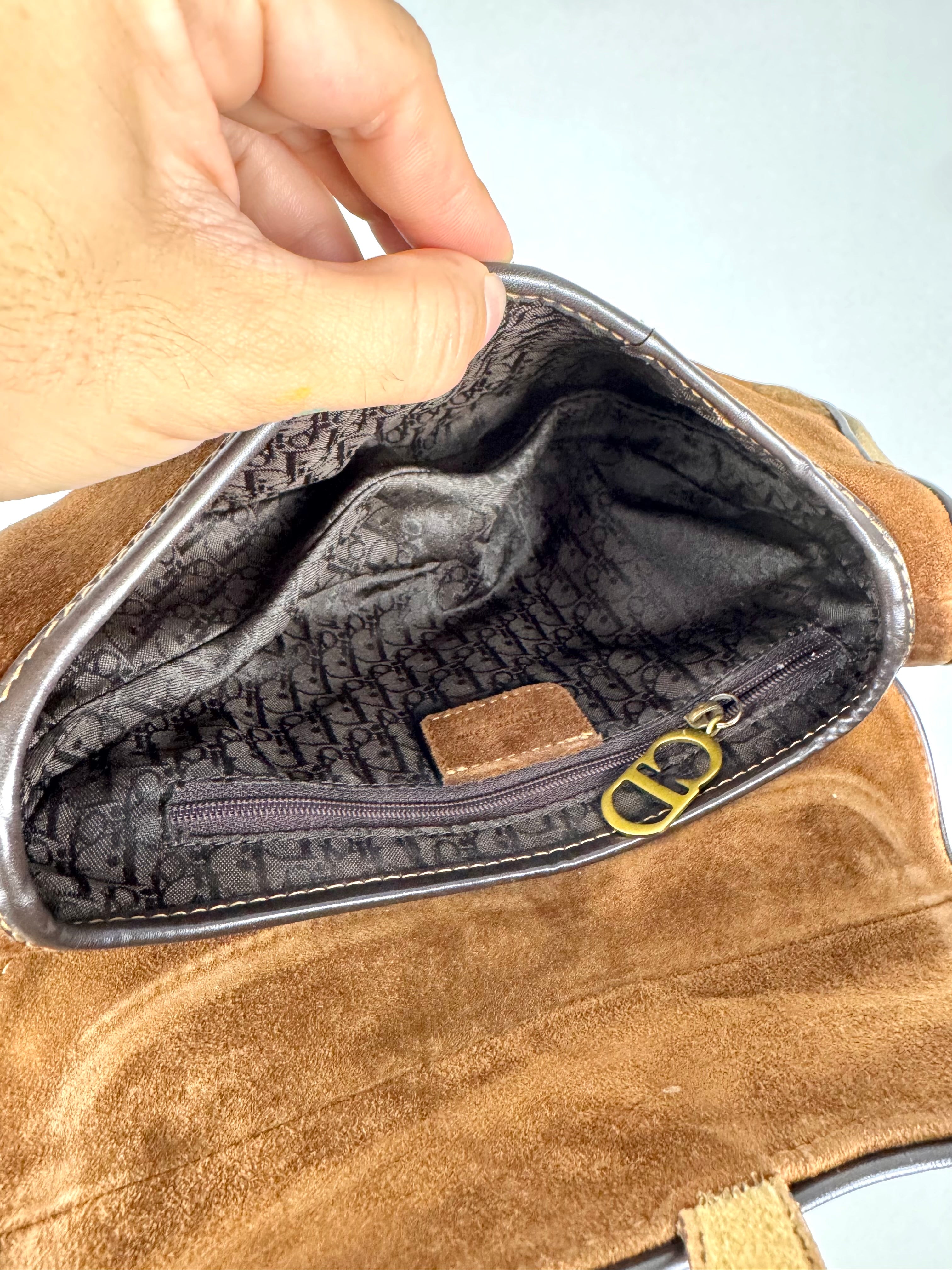 Christian Dior Pony Hair Saddle