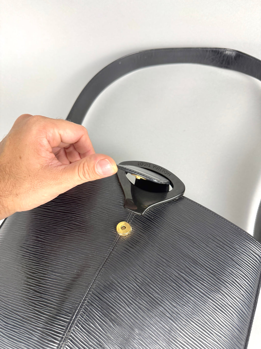 Louis Vuitton Rêverie Epi Leather Black