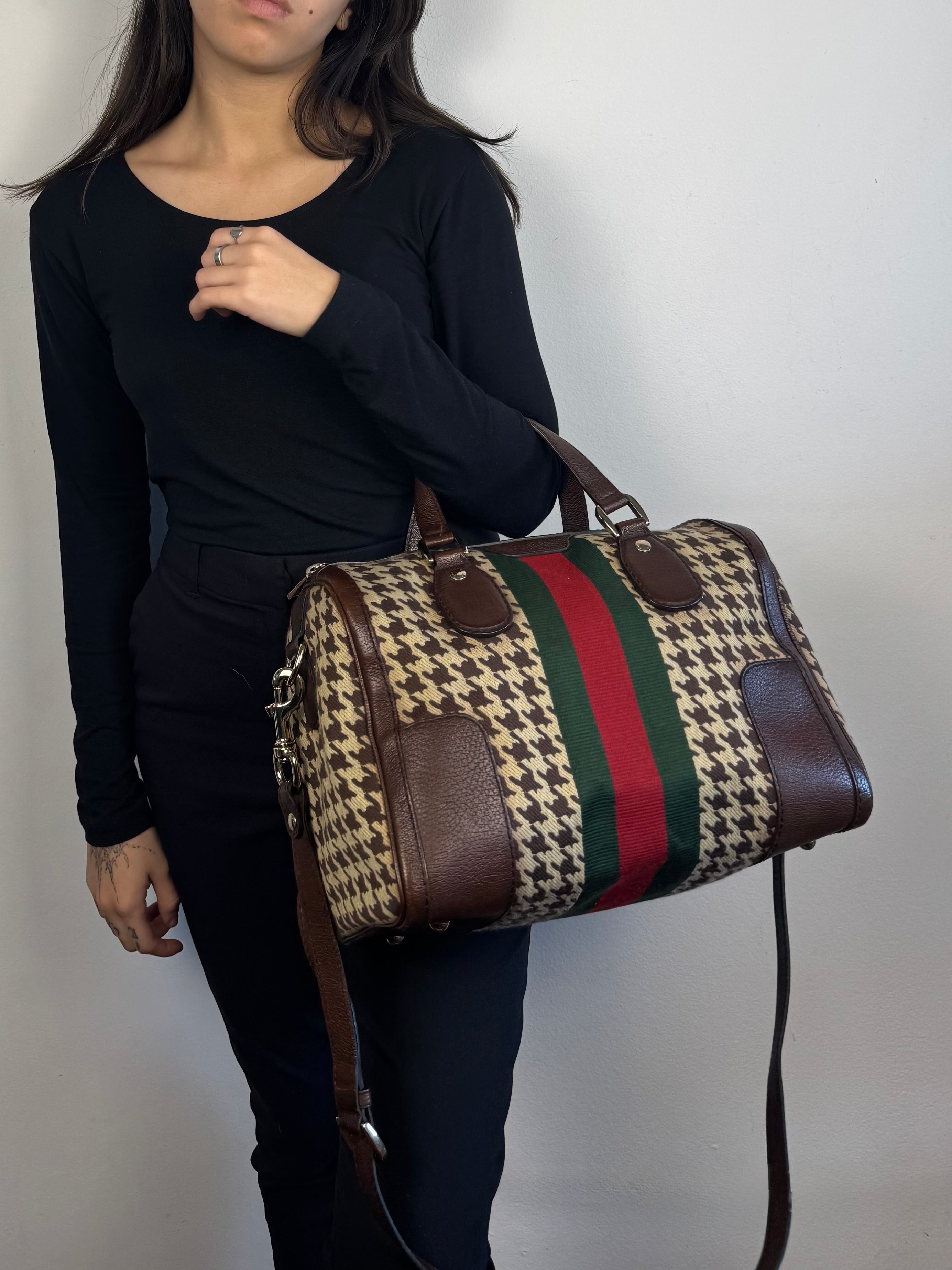 Gucci Web Joy Boston Brown