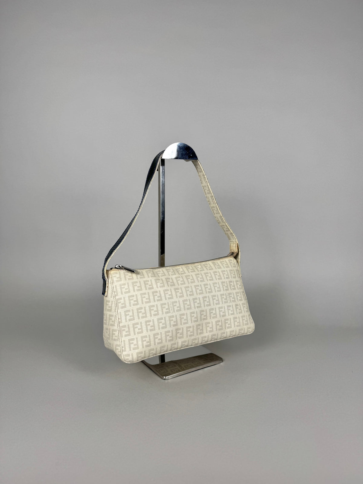 Fendi Monogram White Pochette