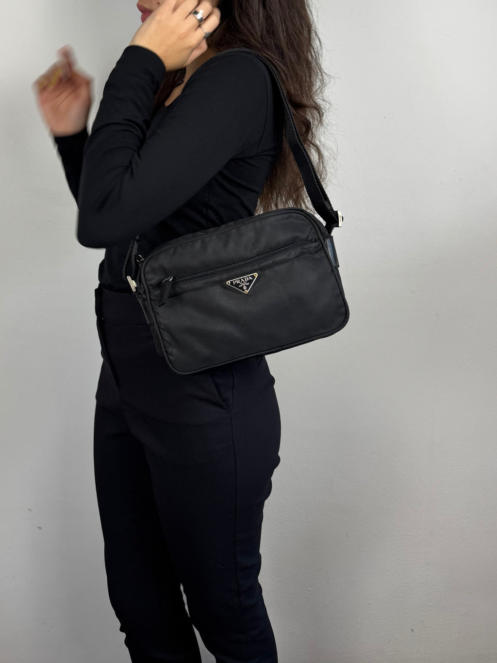 Prada Nylon Black Crossbody