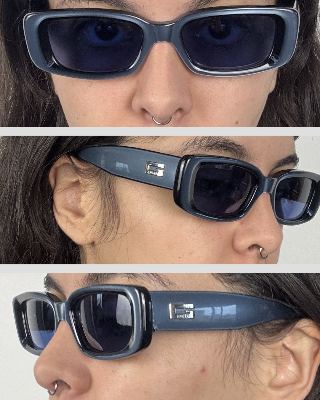 Gucci Blue 2409 Sunglasses