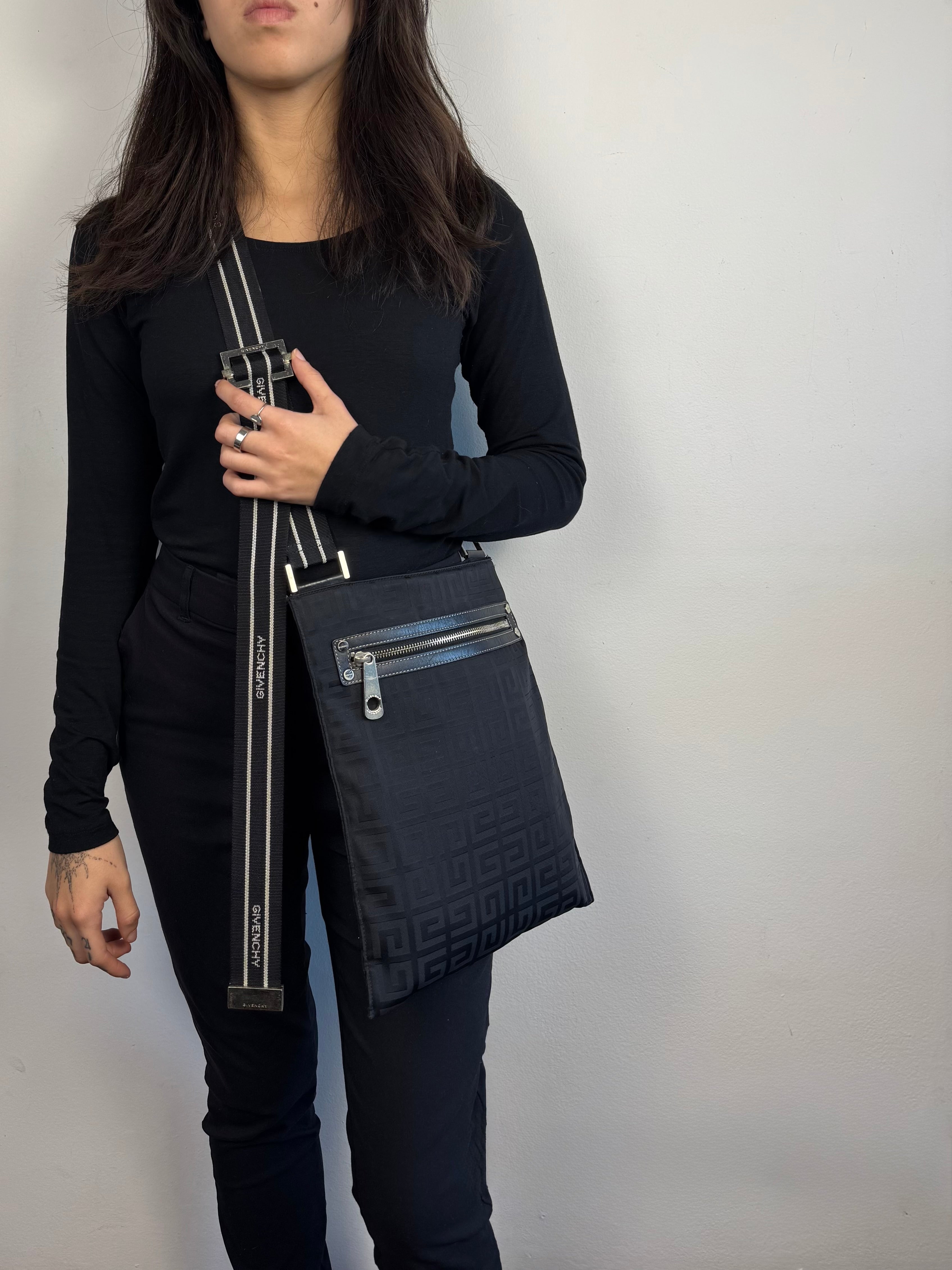 Givenchy Monogram Nylon Black Crossbody