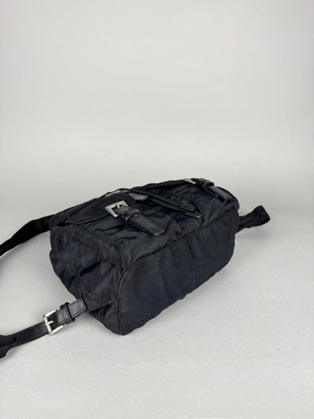 Prada Nylon Black Backpack Small