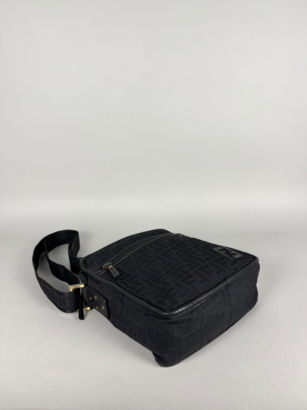 Fendi Monogram Black Crossbody