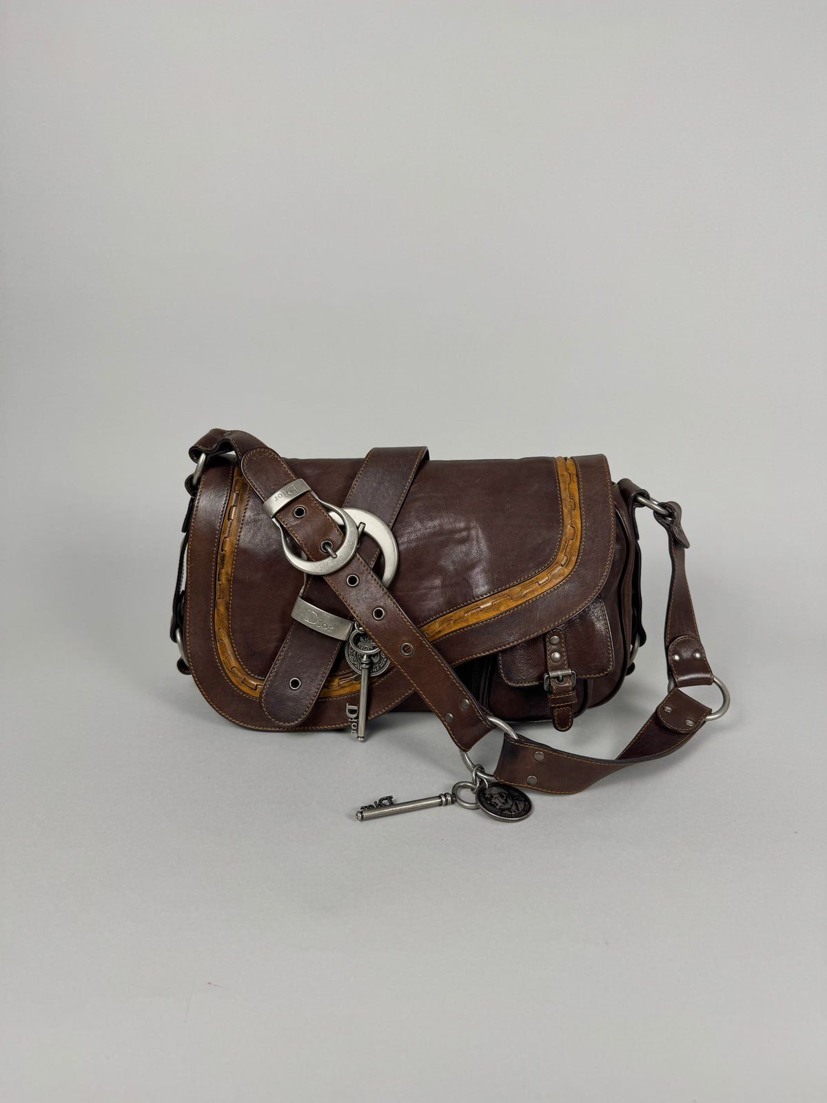 Christian Dior Gaucho Leather