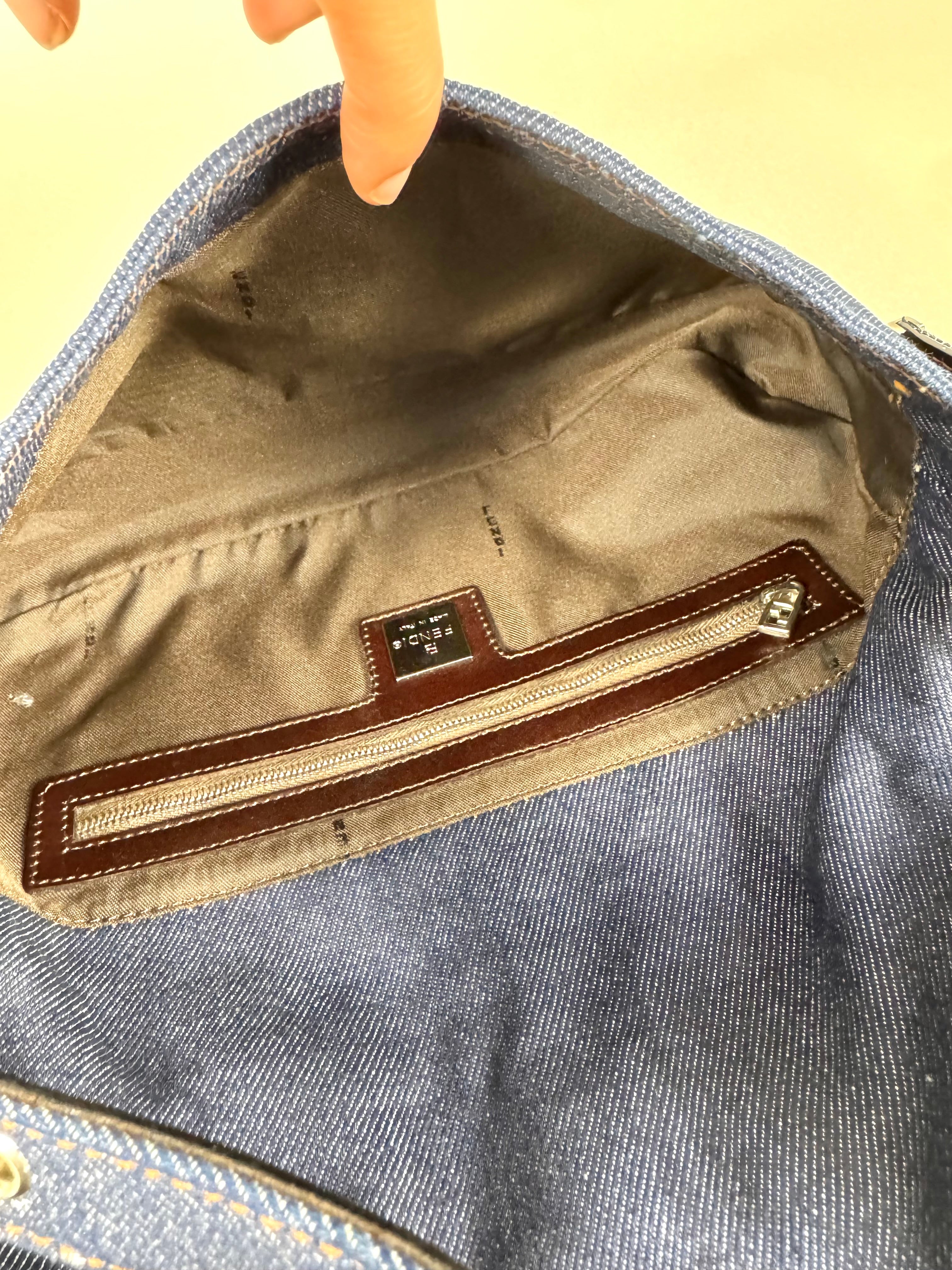 Fendi Baguette Denim