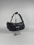 Christian Dior Street Chic Columbus Pocket Black Leather