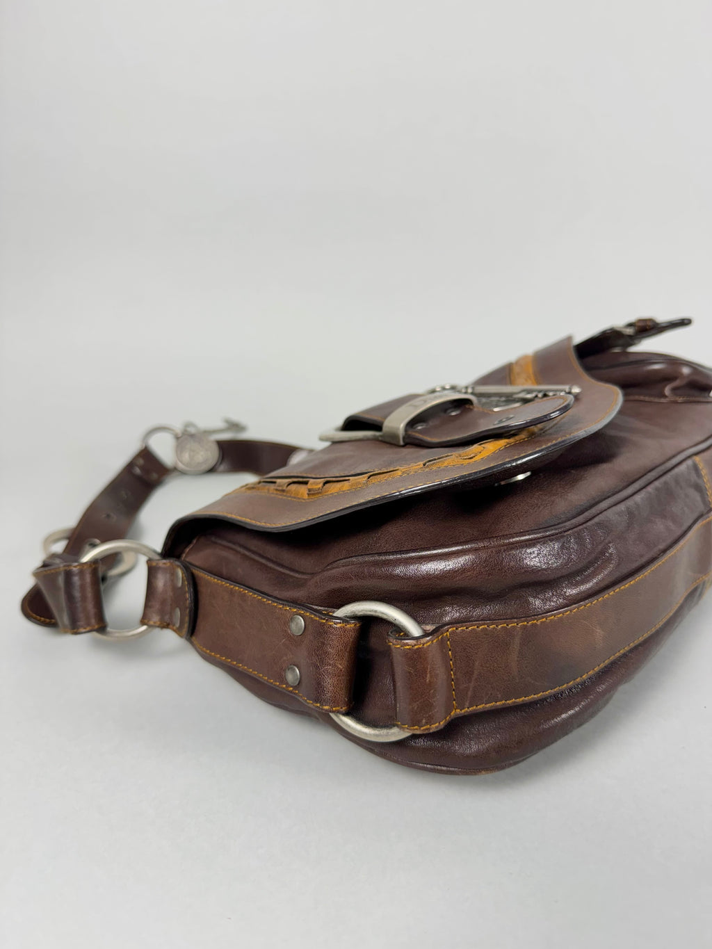 Christian Dior Gaucho Leather