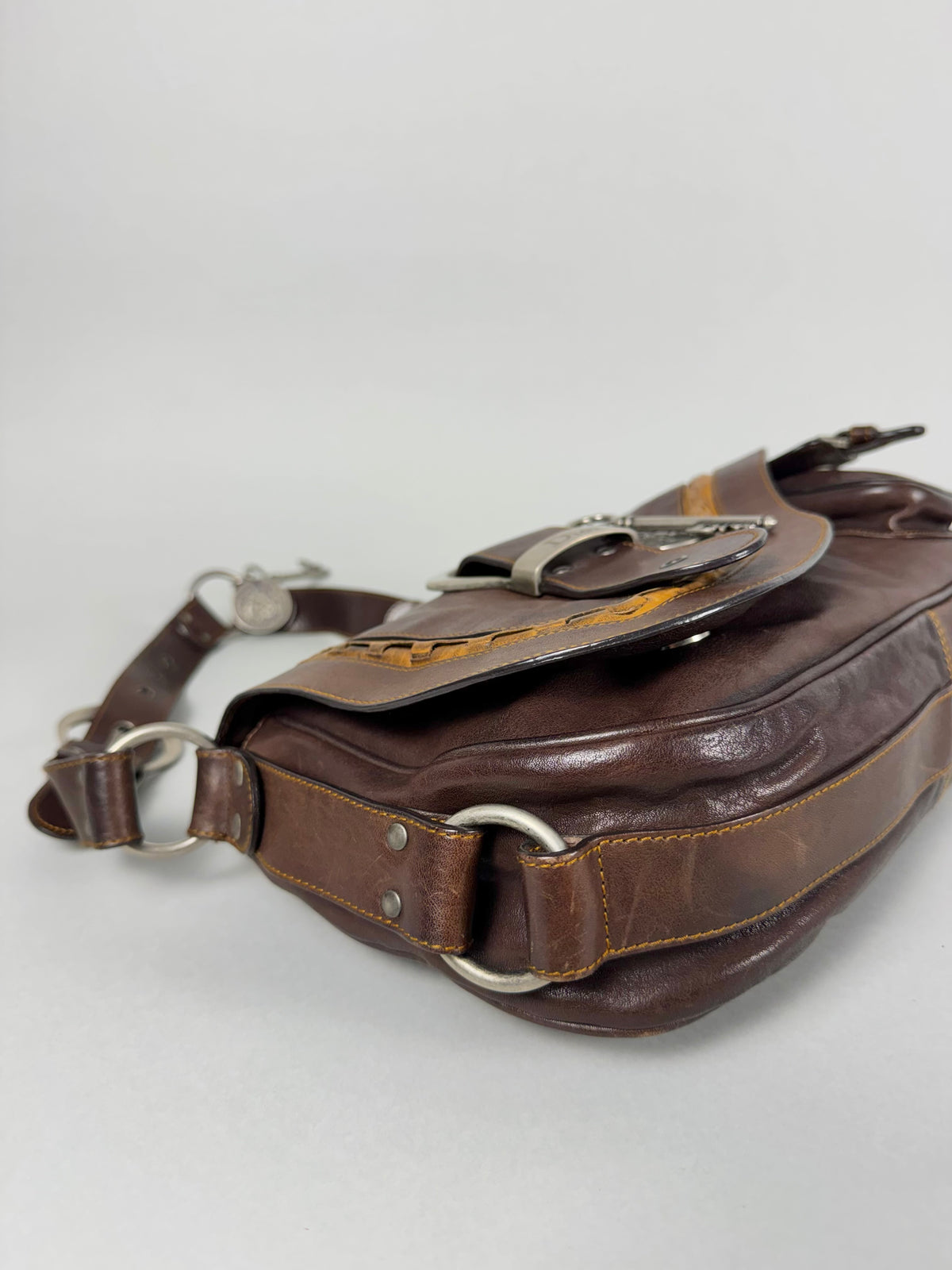 Christian Dior Gaucho Leather