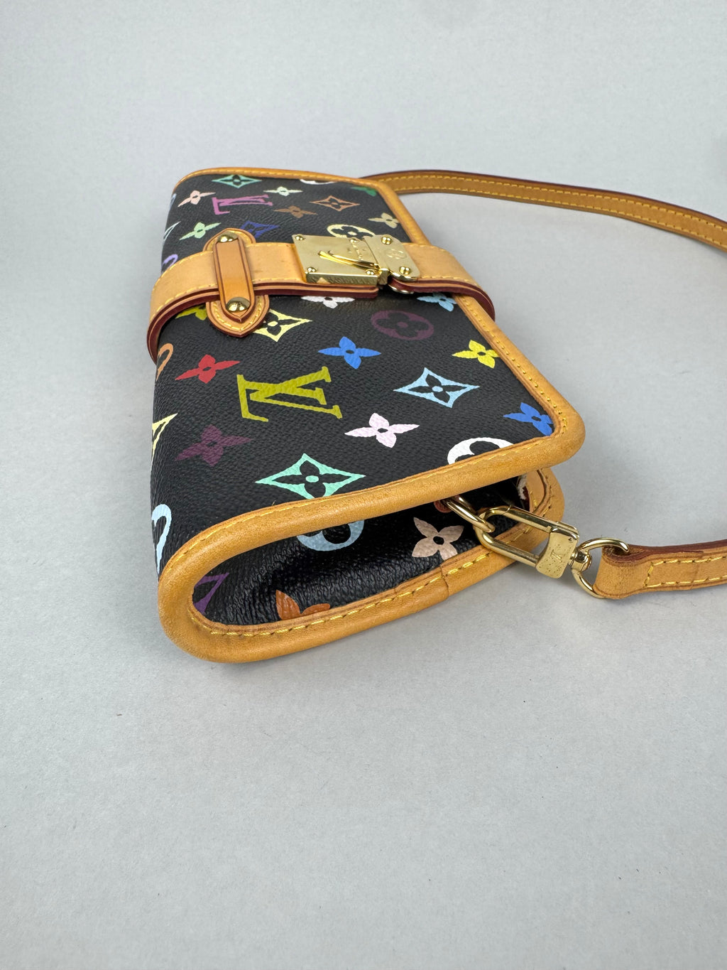 Louis Vuitton Shirley Monogram Multicolor Black