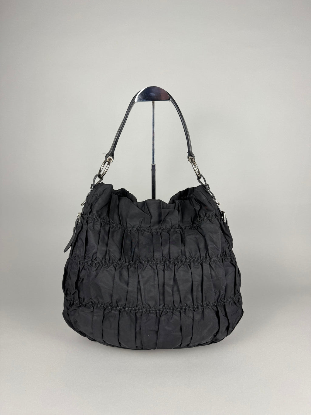 Prada Nappa Gaufre Black Nylon