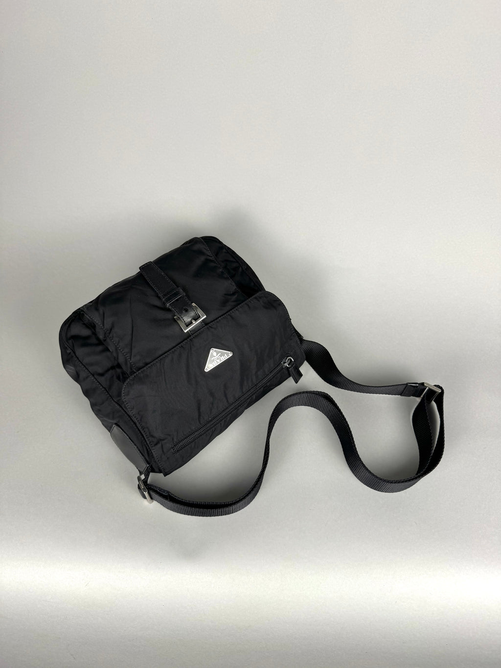 Prada Vela Nylon Black