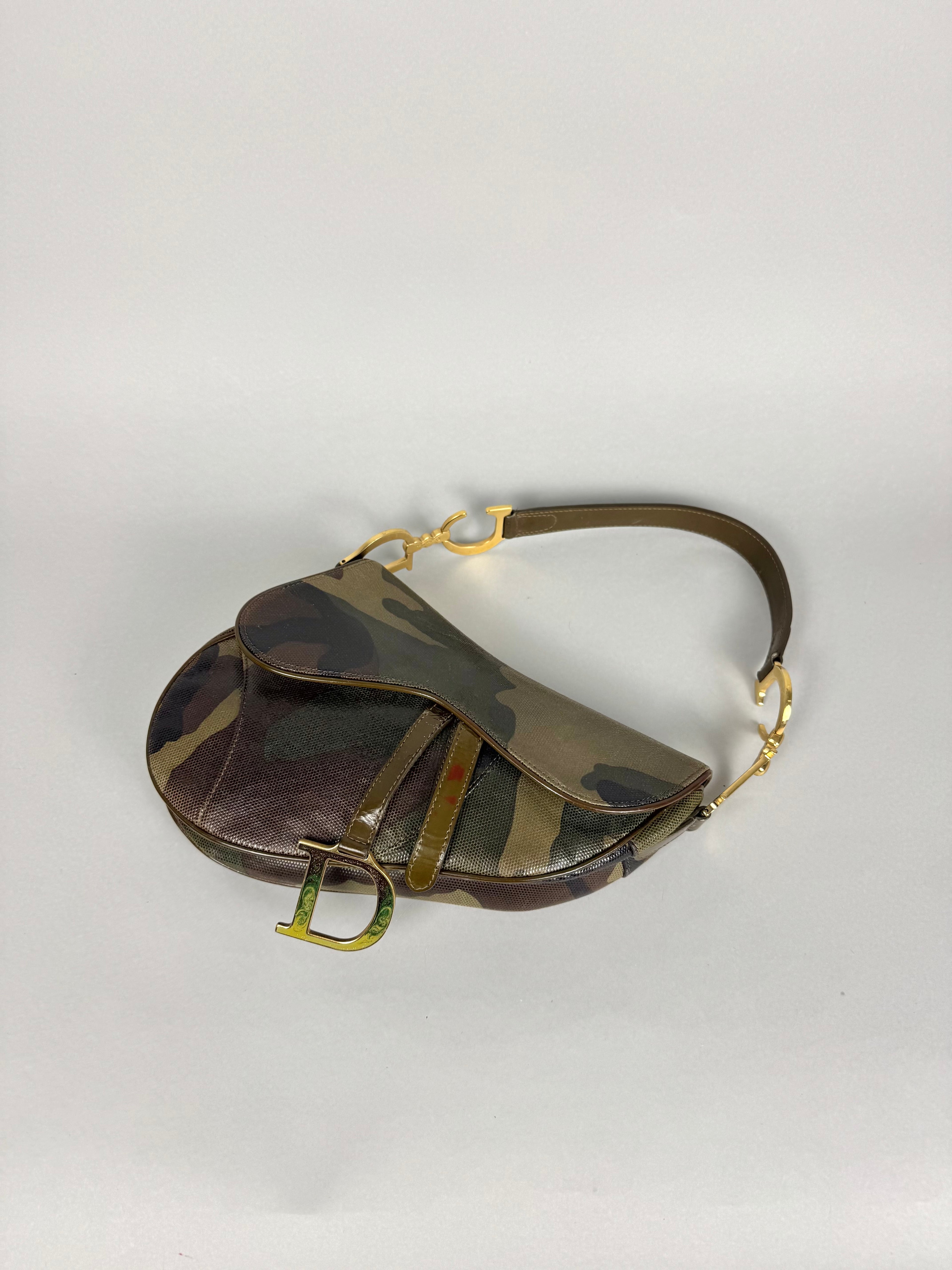Christian Dior Saddle Camouflage