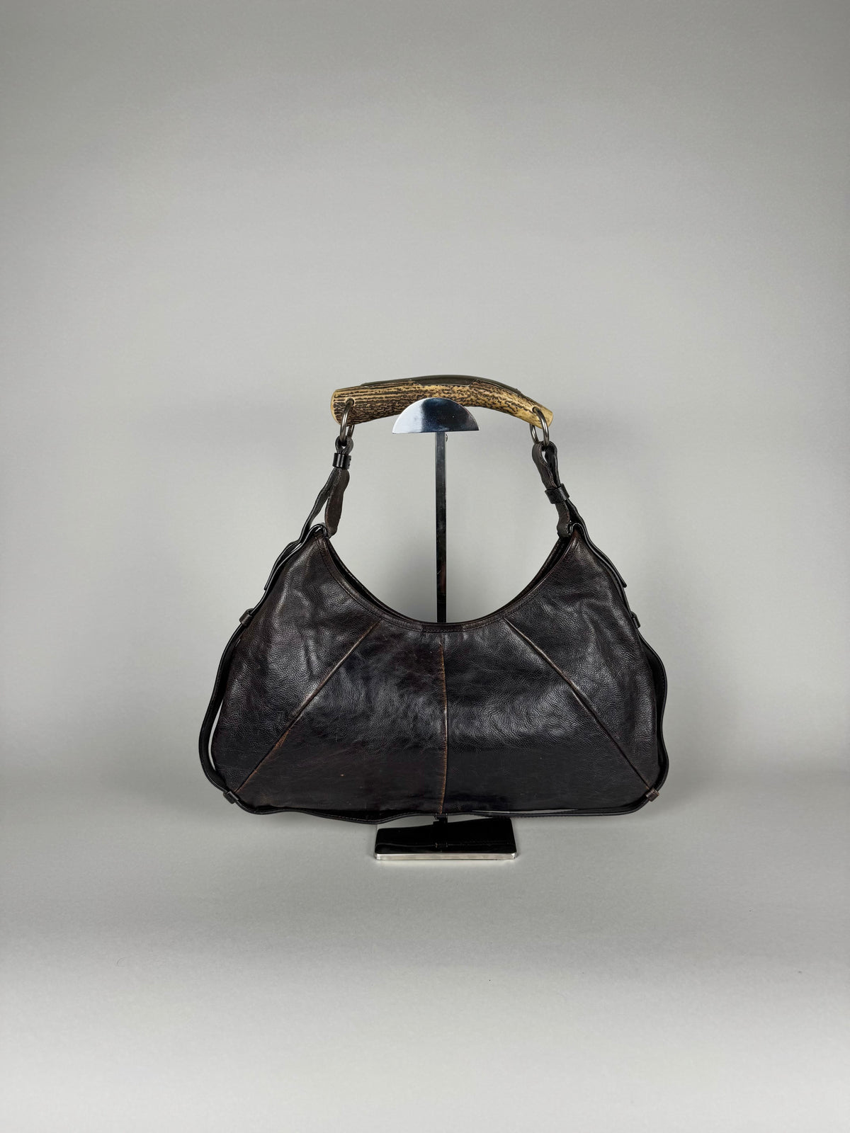 Yves Saint Laurent Mombasa Leather Brown