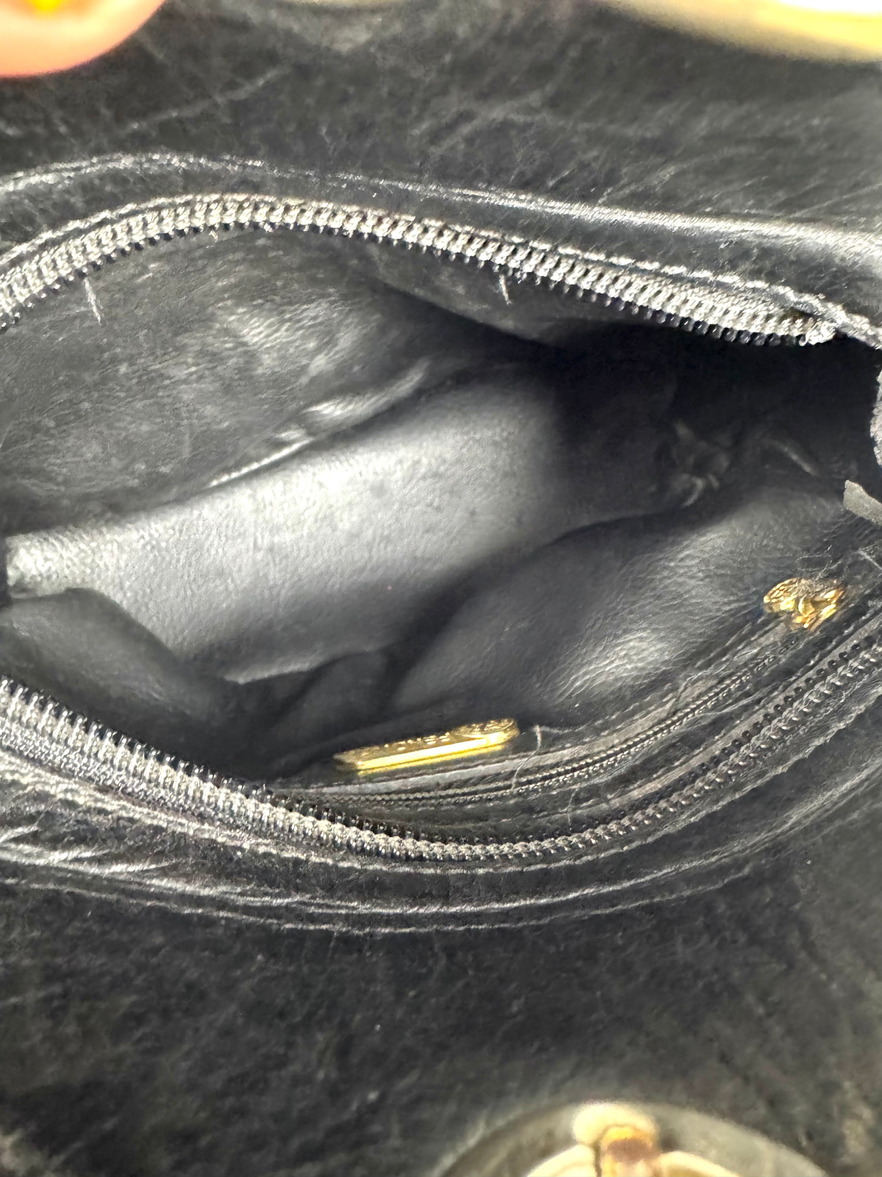 Fendi Janus Leather Black