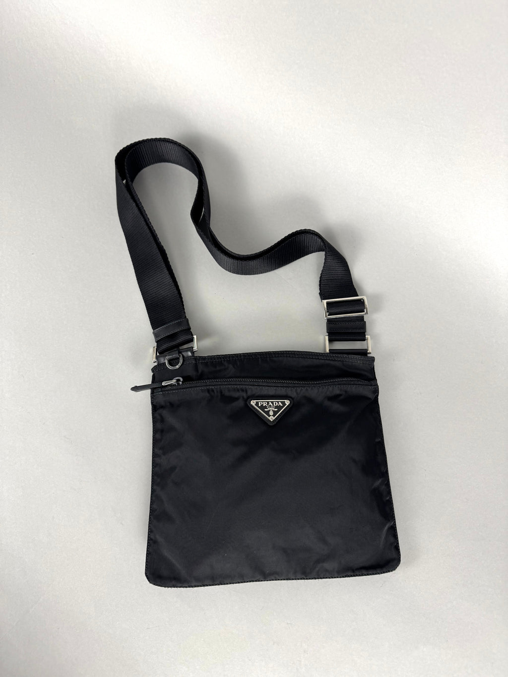 Prada Black Nylon Crossbody Small