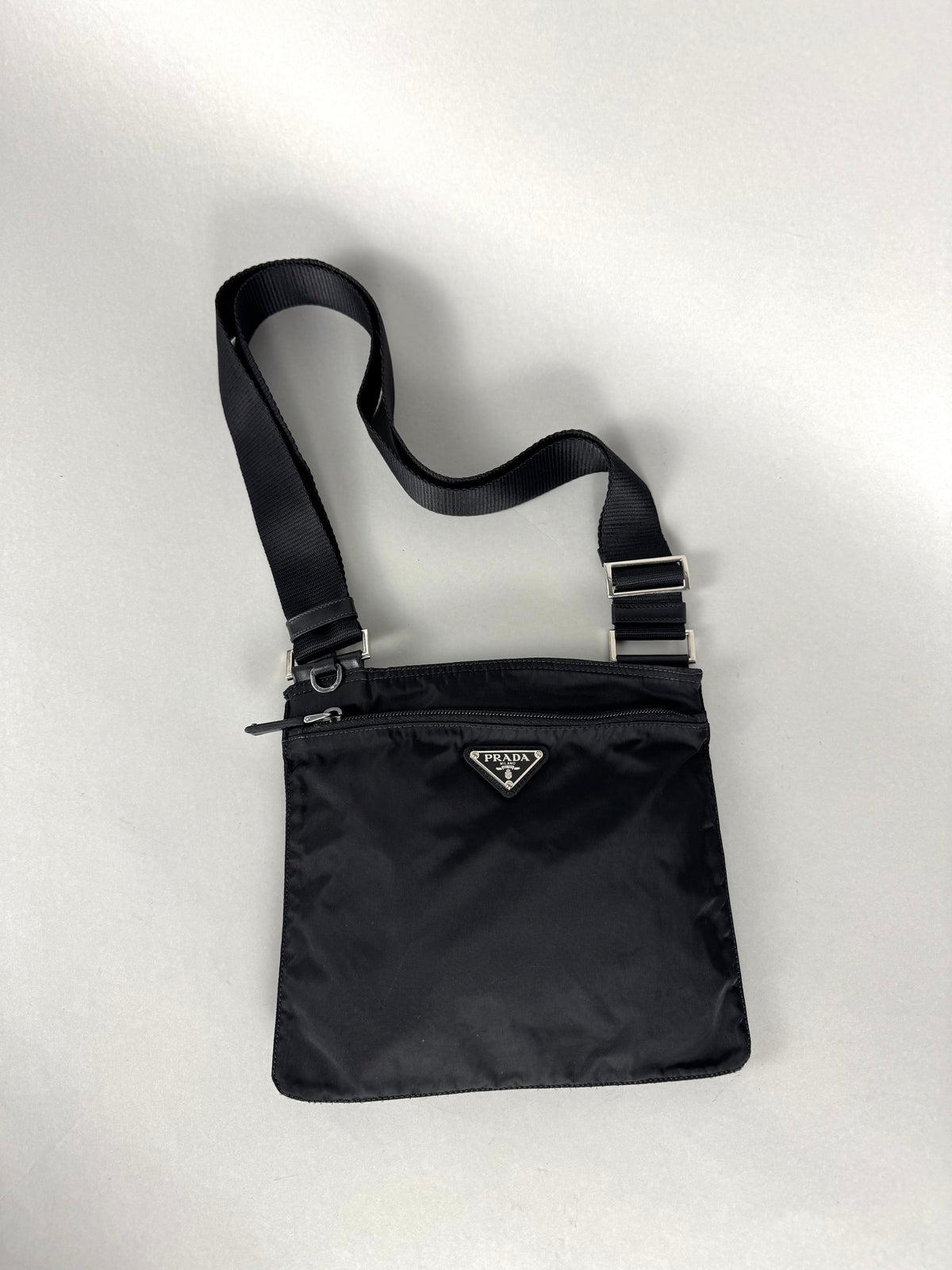 Prada Black Nylon Crossbody Small
