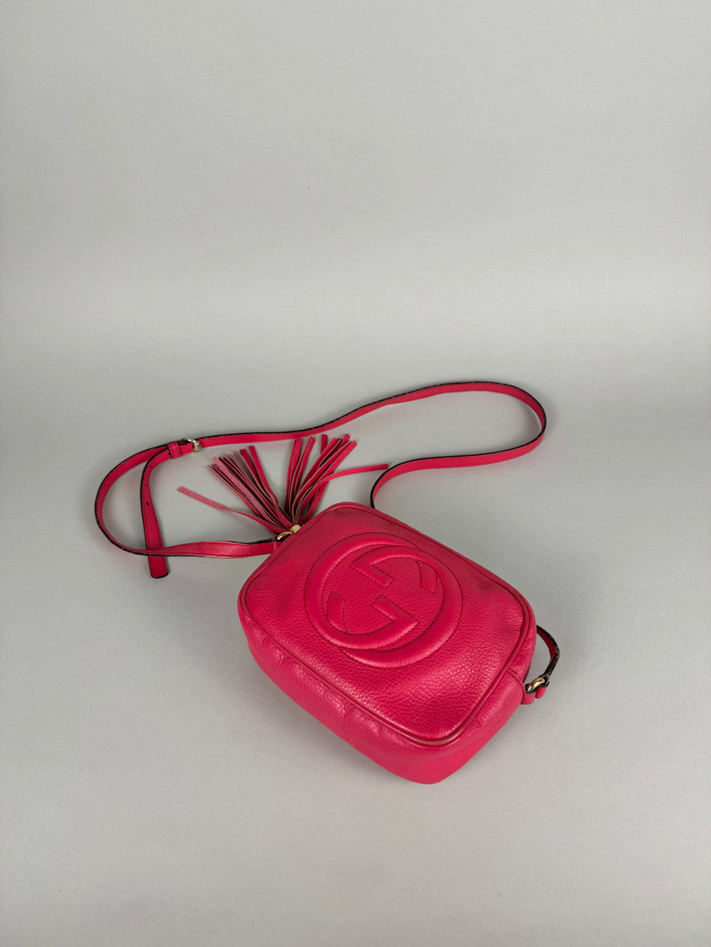 Gucci Soho Disco Pink Leather