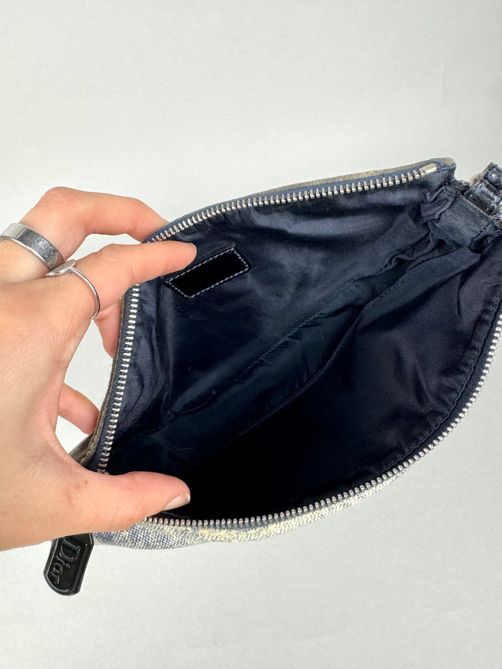Christian Dior Mini Saddle Denim