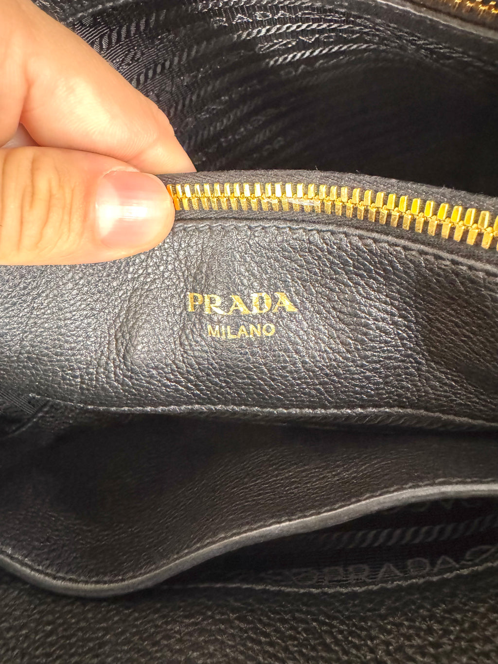 Prada Phenix Tote Leather Vitello