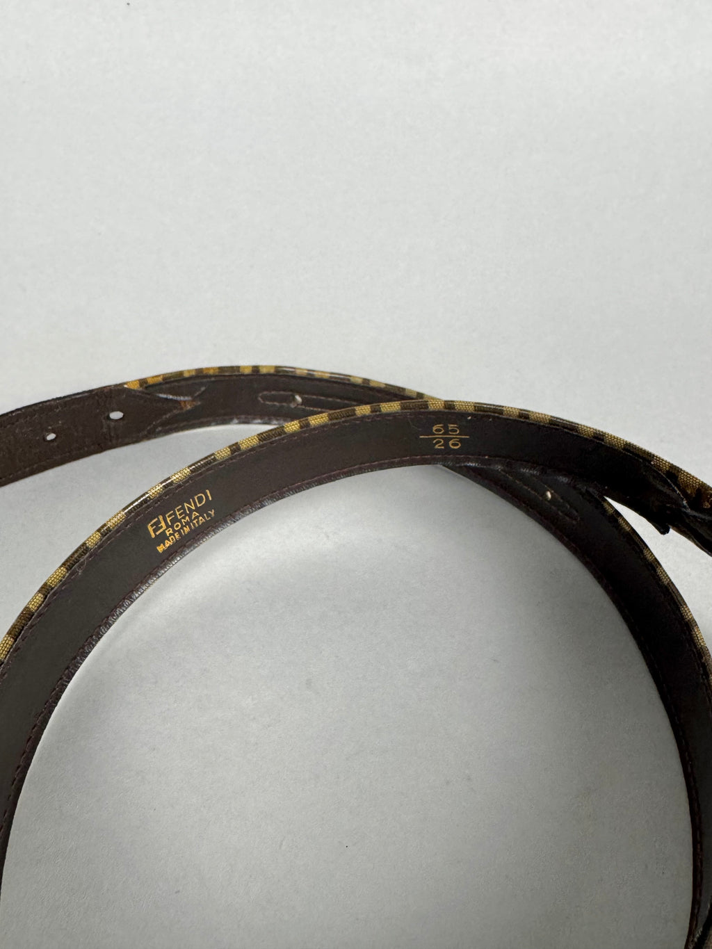 Fendi Monogram Belt