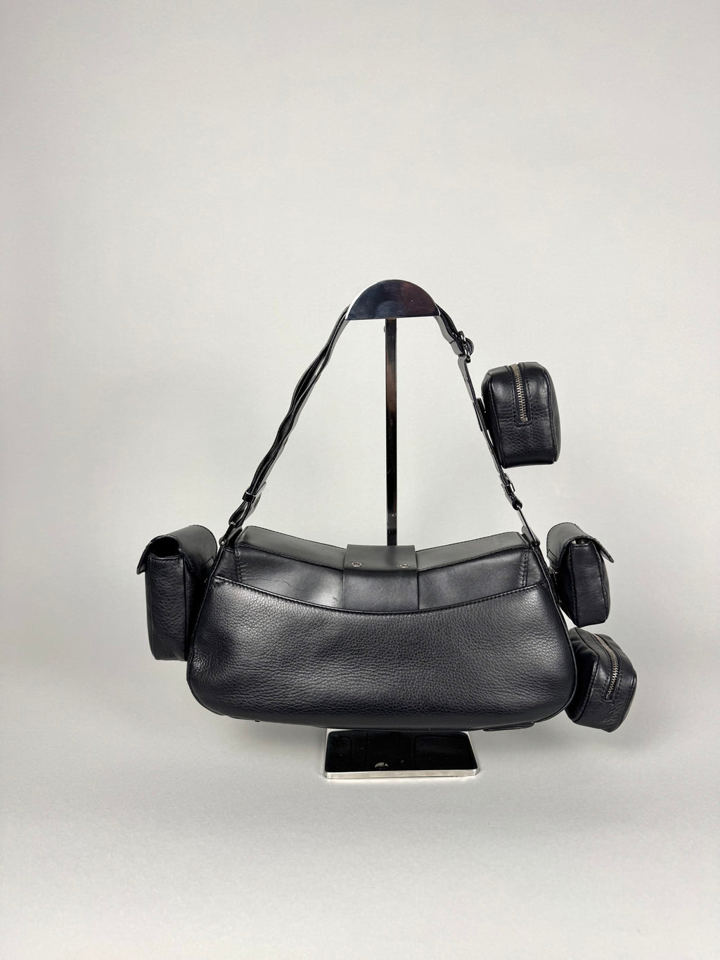 Christian Dior Street Chic Columbus Black Leather