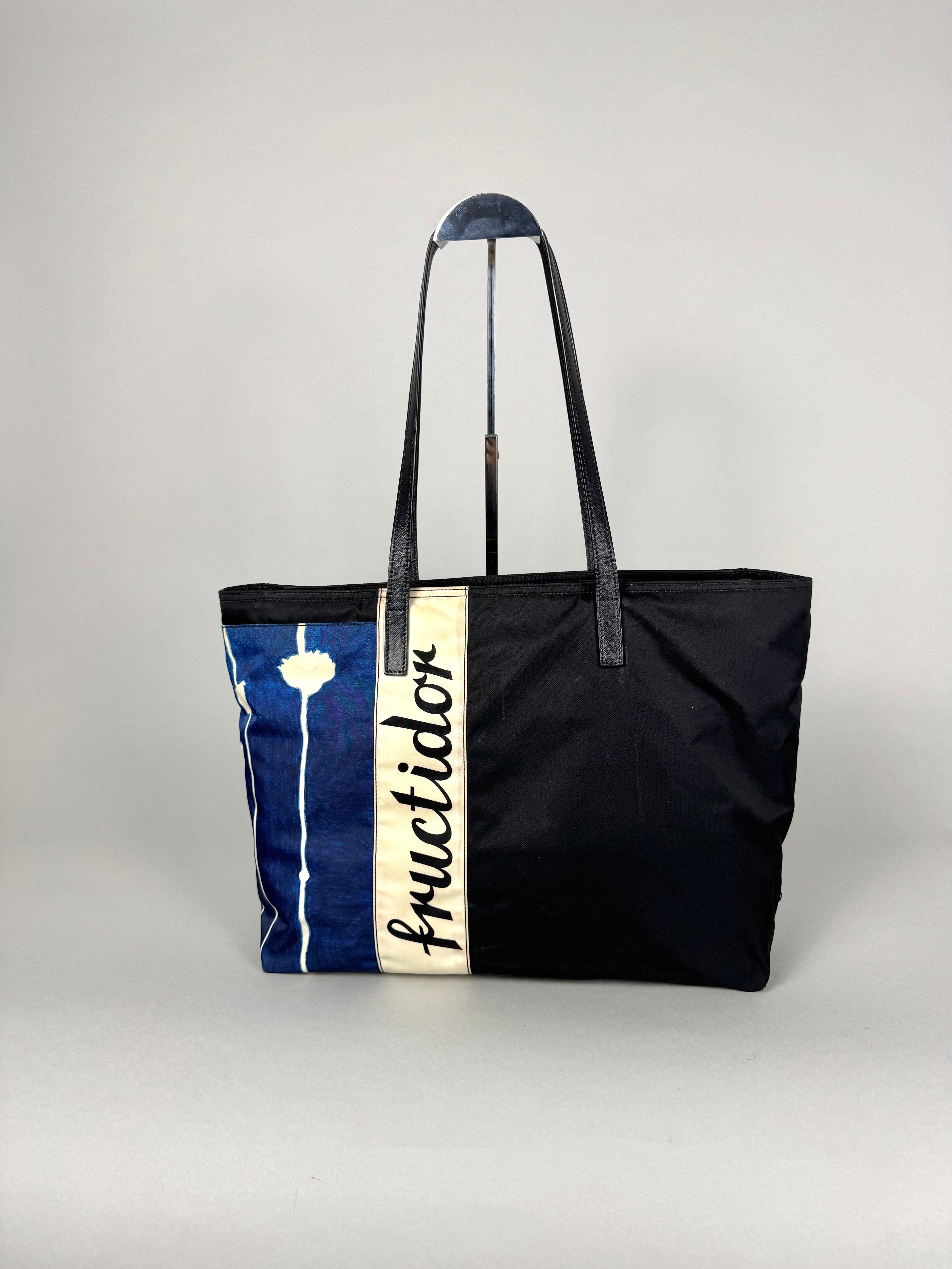 Prada Fructidor Nylon Tote Bag