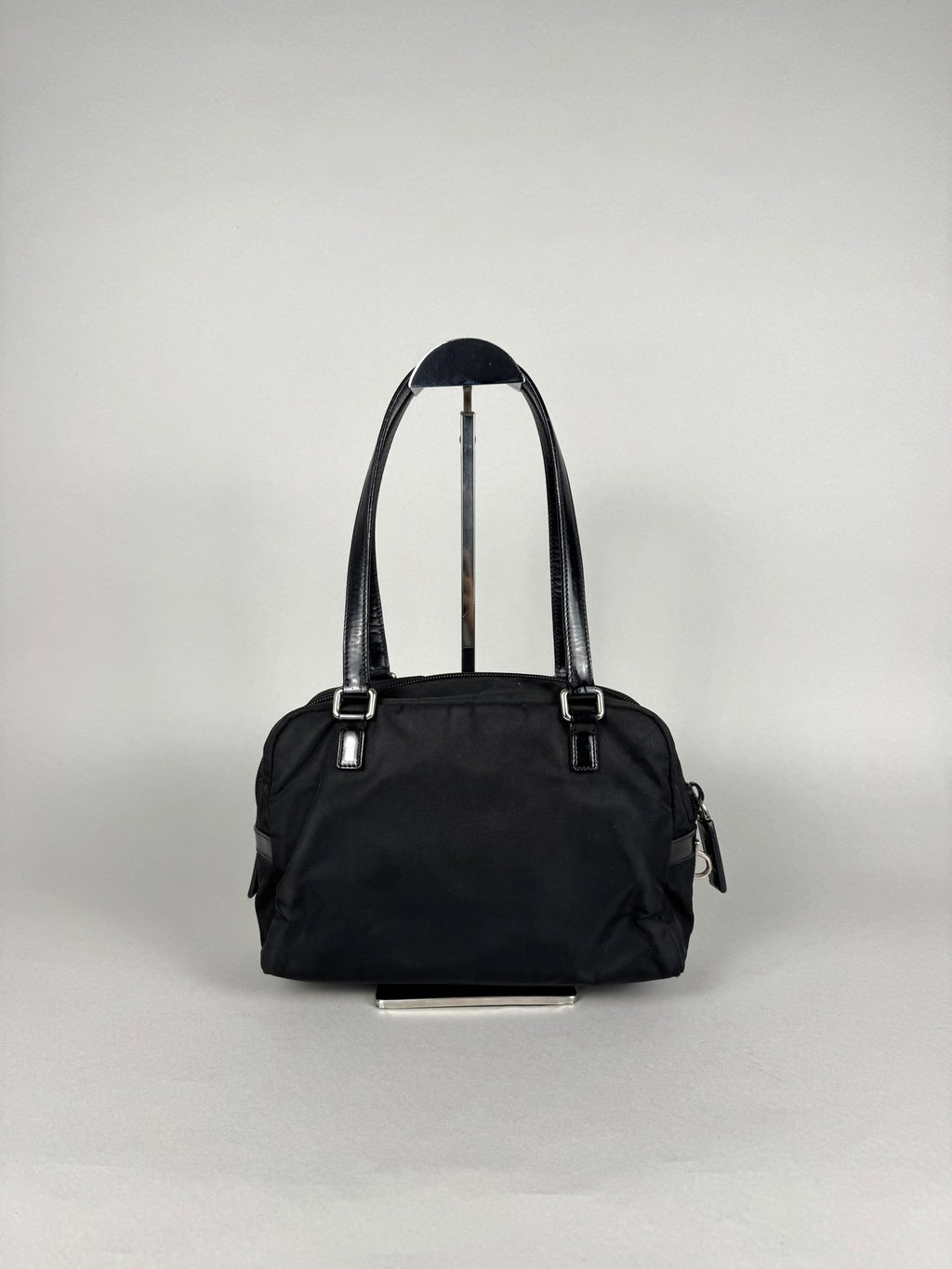 Prada Tessuto Black Nylon Shoulder