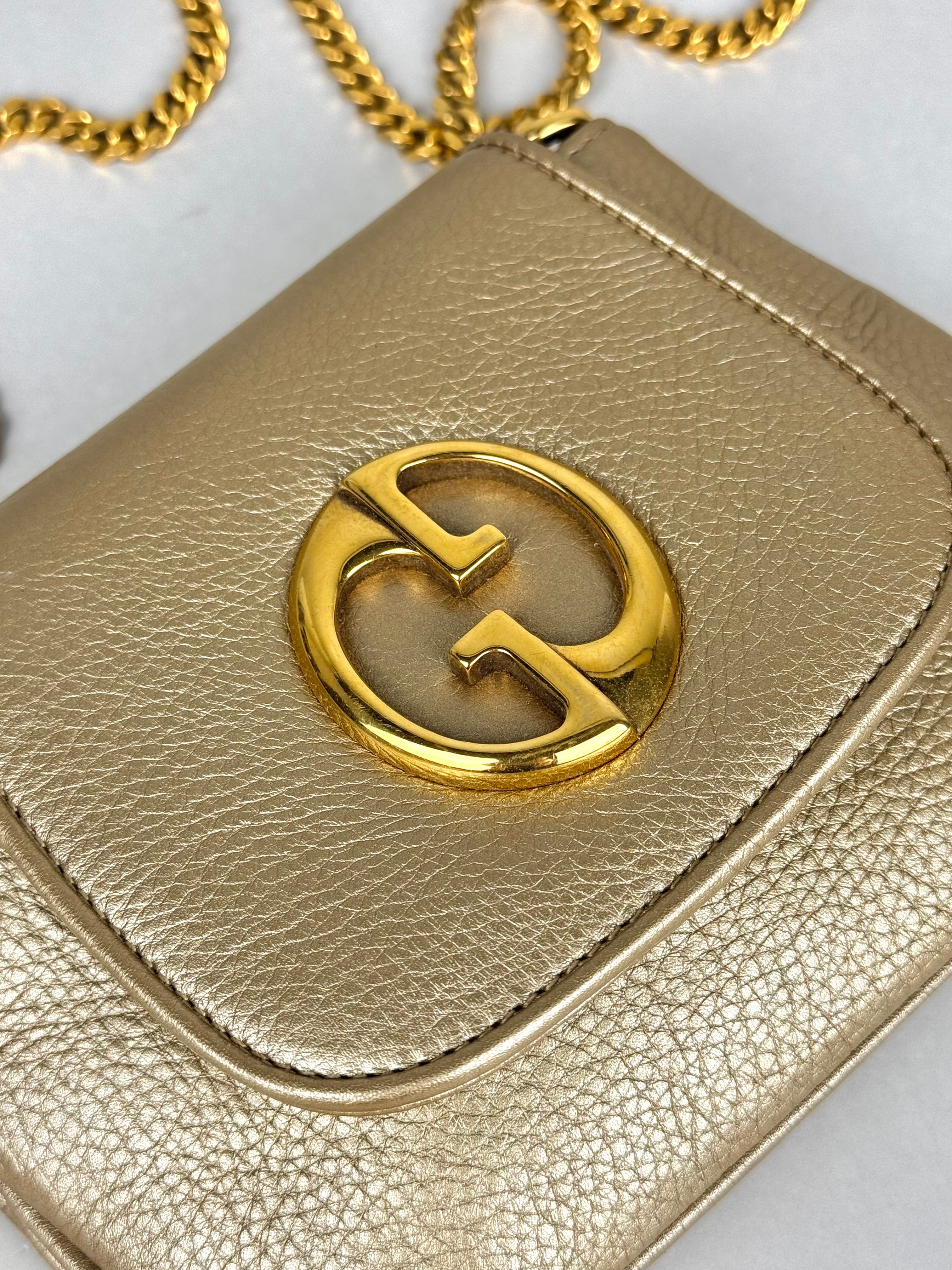 Gucci 1973 Chain Leather