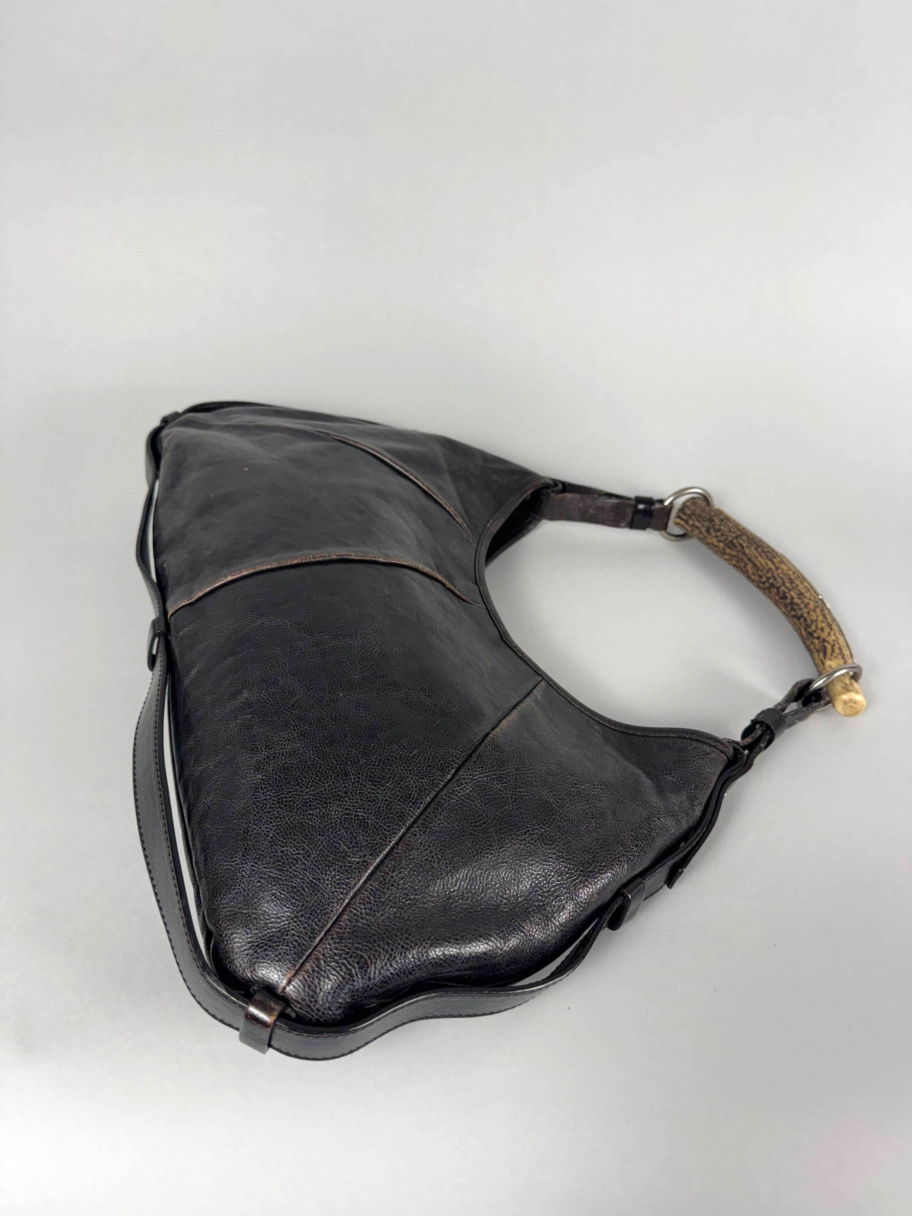 Yves Saint Laurent Mombasa Leather Brown