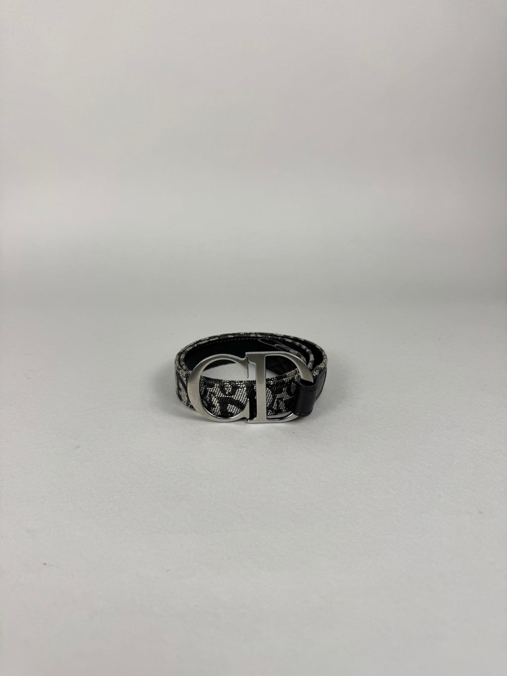 Christian Dior Monogram Oblique Logo Belt
