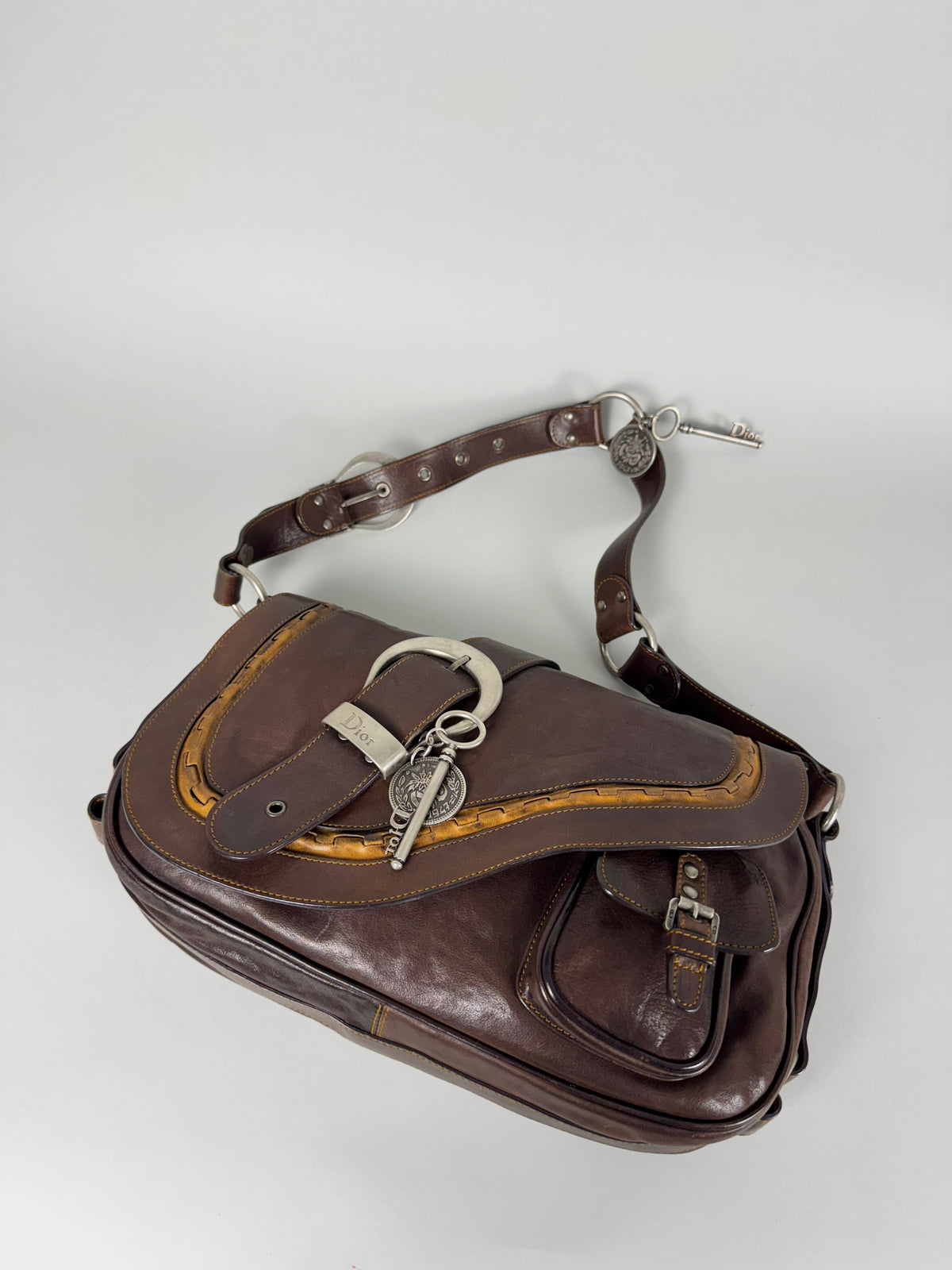 Christian Dior Gaucho Leather