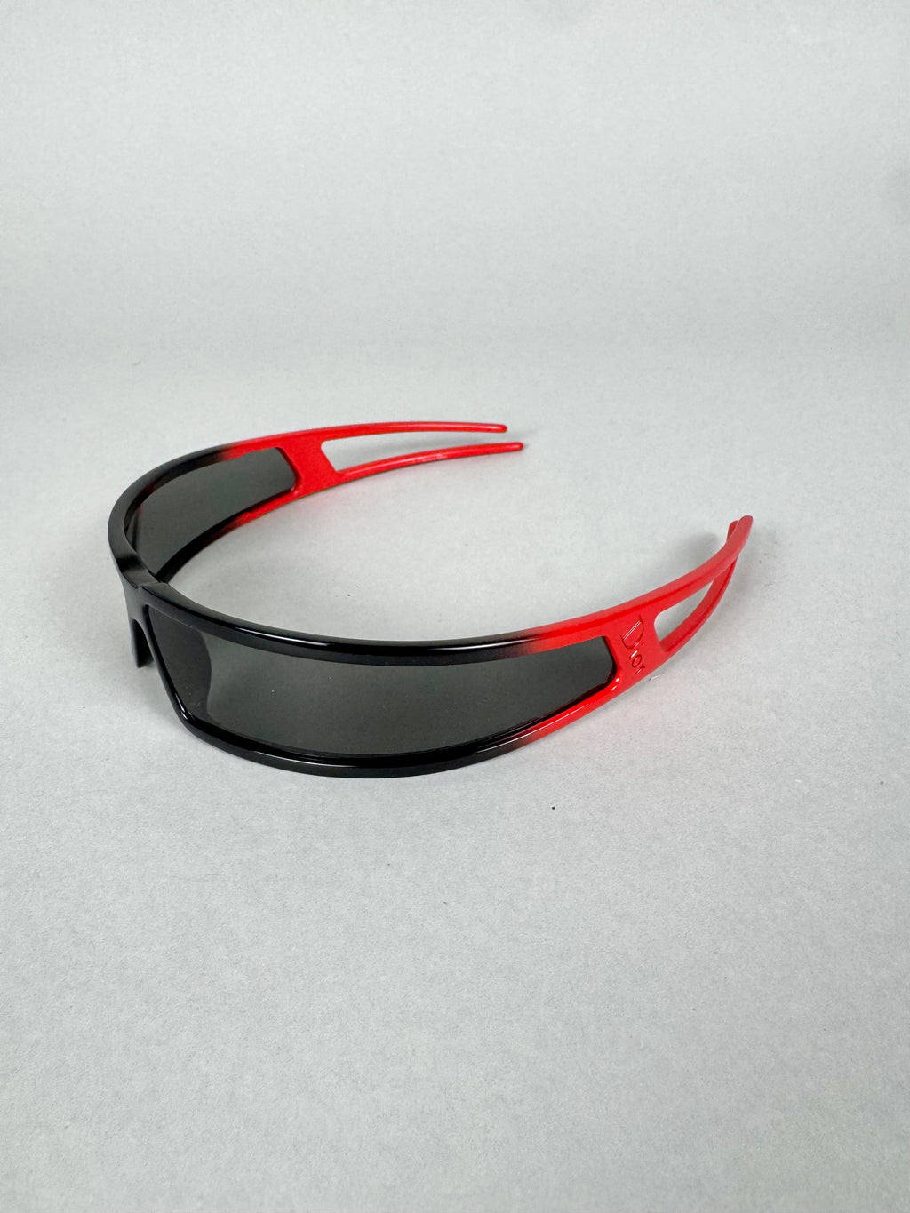 Christian Dior Red and Black Bandage 1 Sunglasses