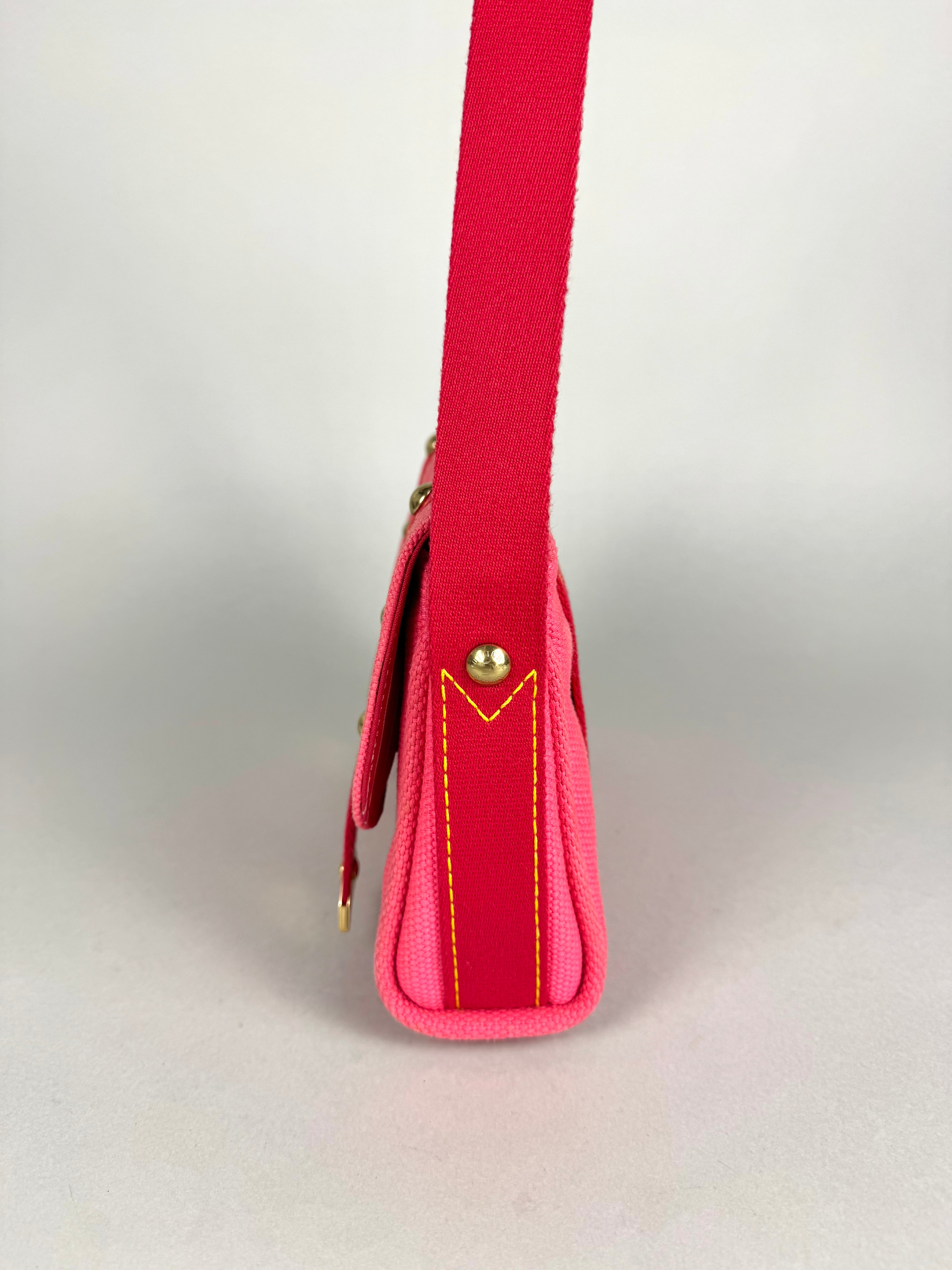 Louis Vuitton Pink Antigua Sac Rabat