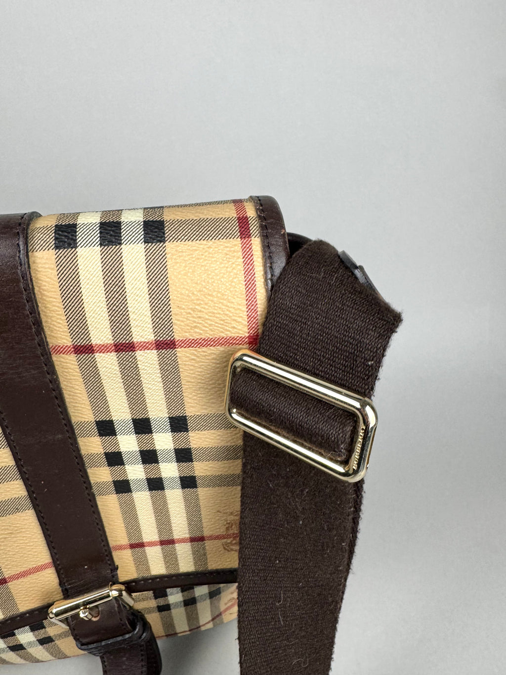 Burberry Haymarket Check Messenger