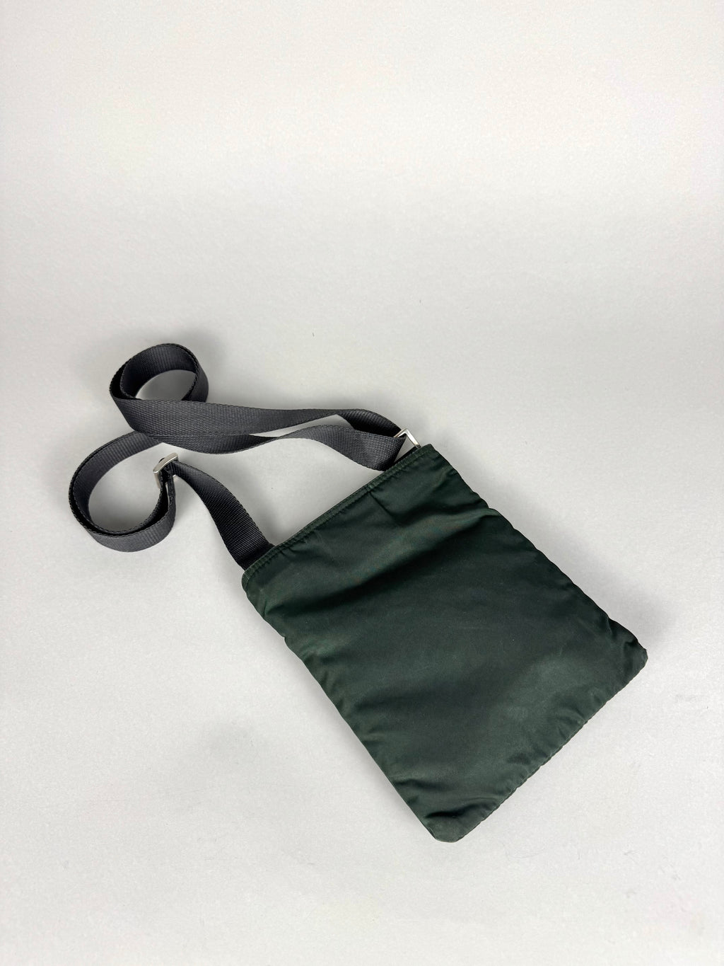 Prada Mini Nylon Green Crossbody