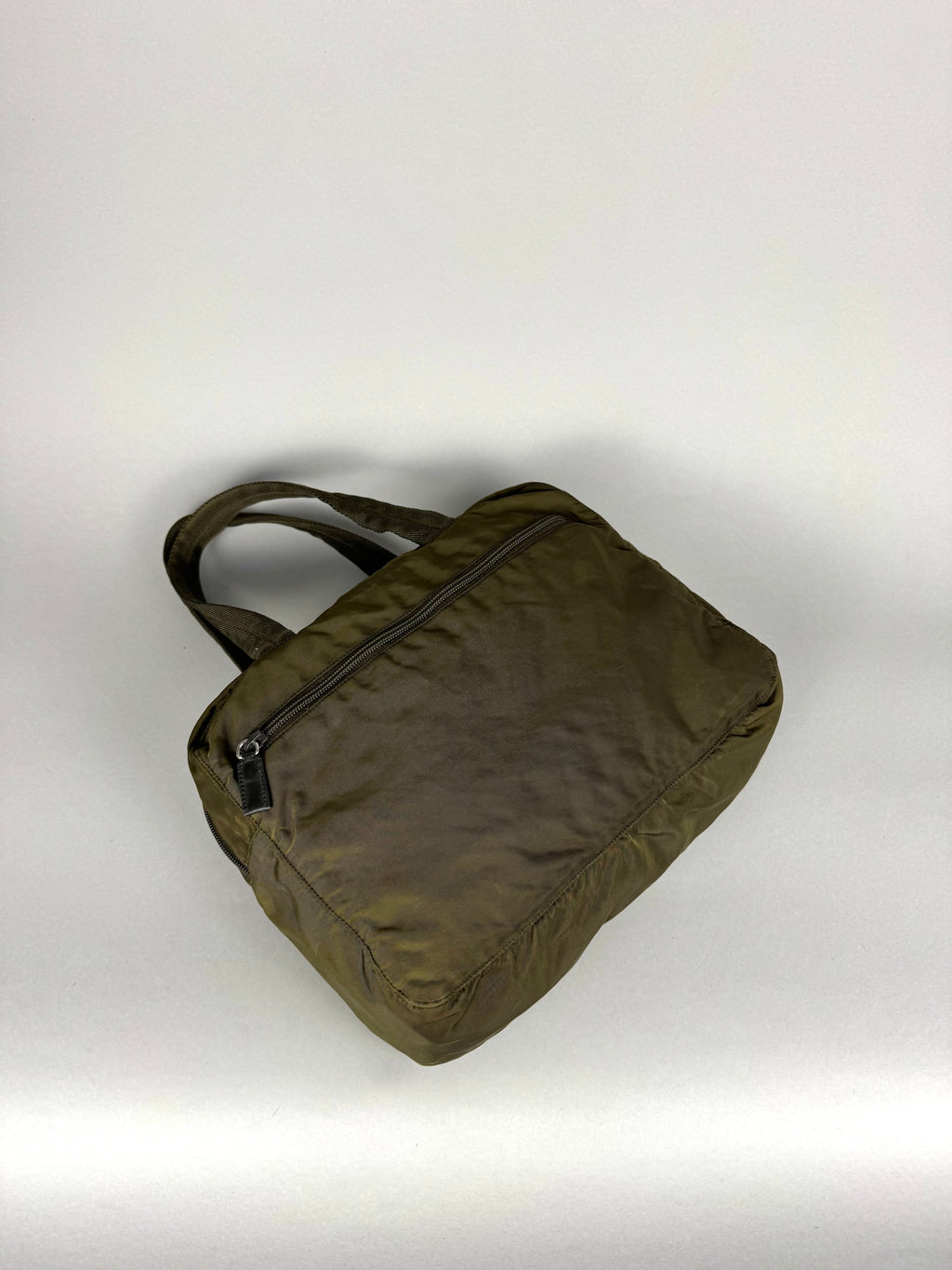 Prada Nylon Green Shoulder