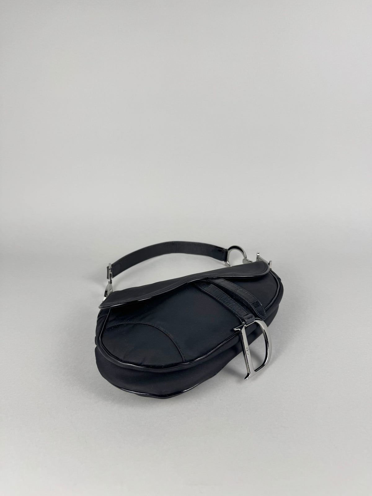 Christian Dior Saddle Black Nylon