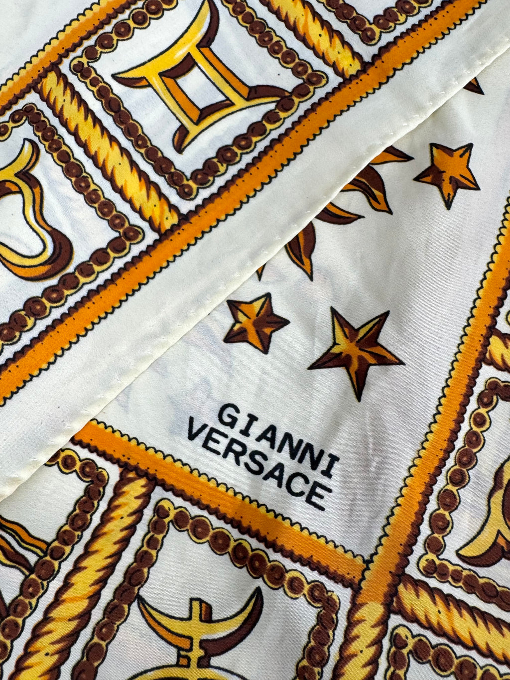 Gianni Versace Scarf Zodiac
