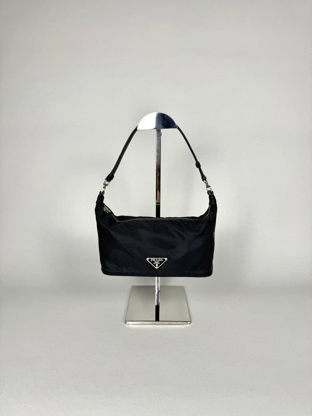 Prada Vintage Hobo Nylon Shoulder Bag